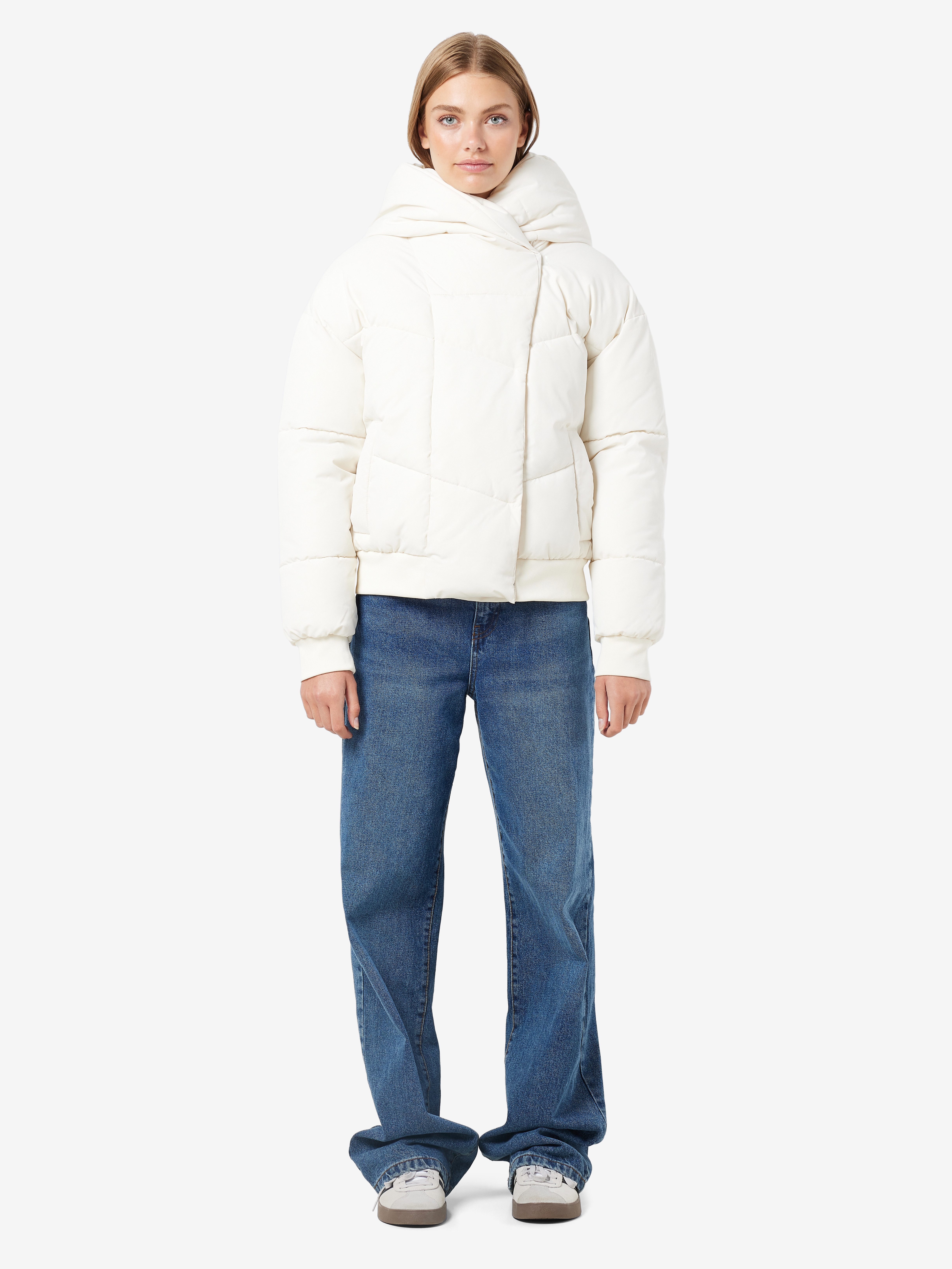 Noisy may Gewatteerde jas NMTALLY L/S BOMBER JACKET NOOS FWD