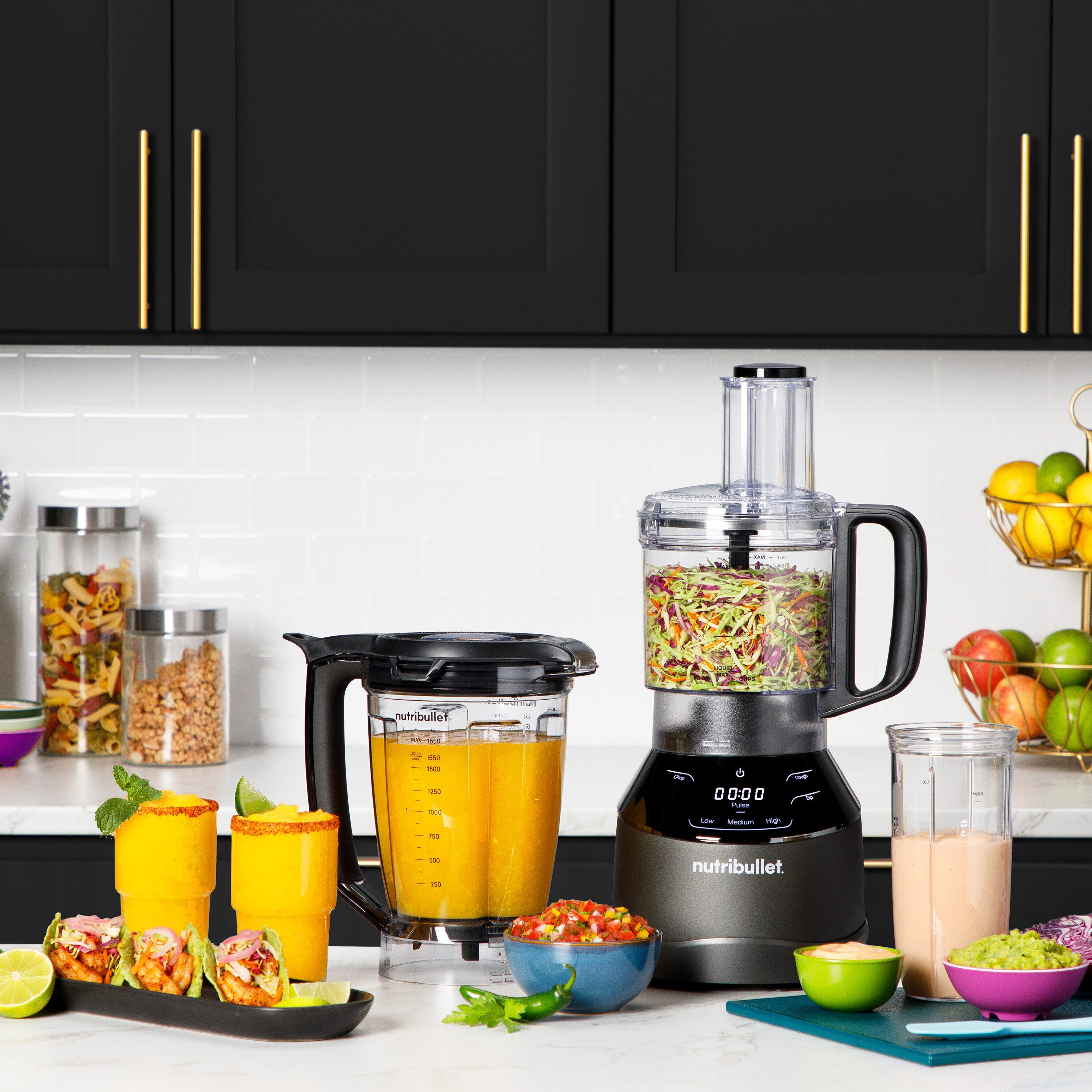 Nutribullet Compacte keukenmachine Triple Prep System NBF580B