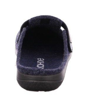 Rohde Pantoffels Bari pantoffel, klomp met klittenbandriem, in comfortbreedte g