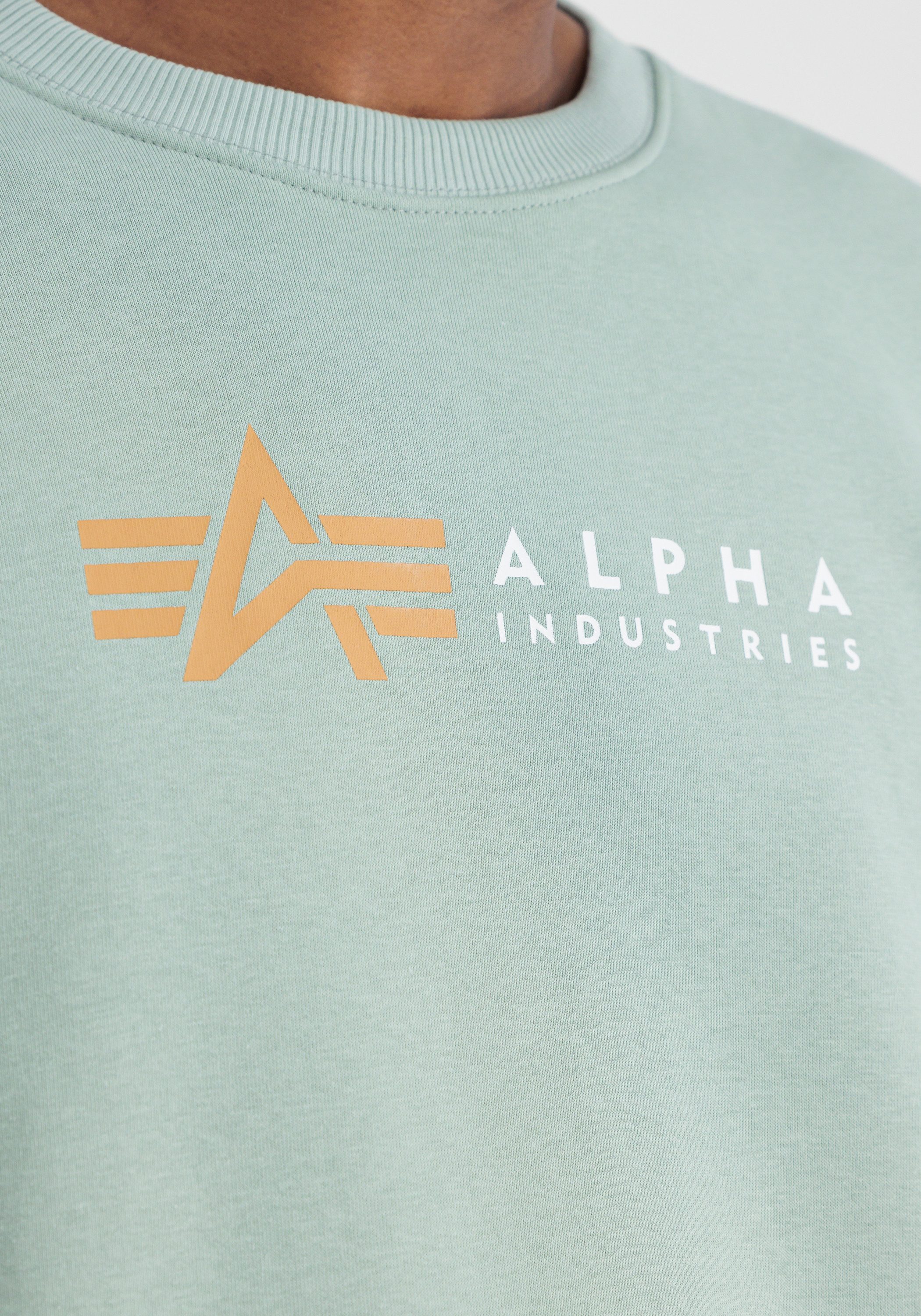 Alpha Industries Sweater Men Sweatshirts Alpha Label Sweater