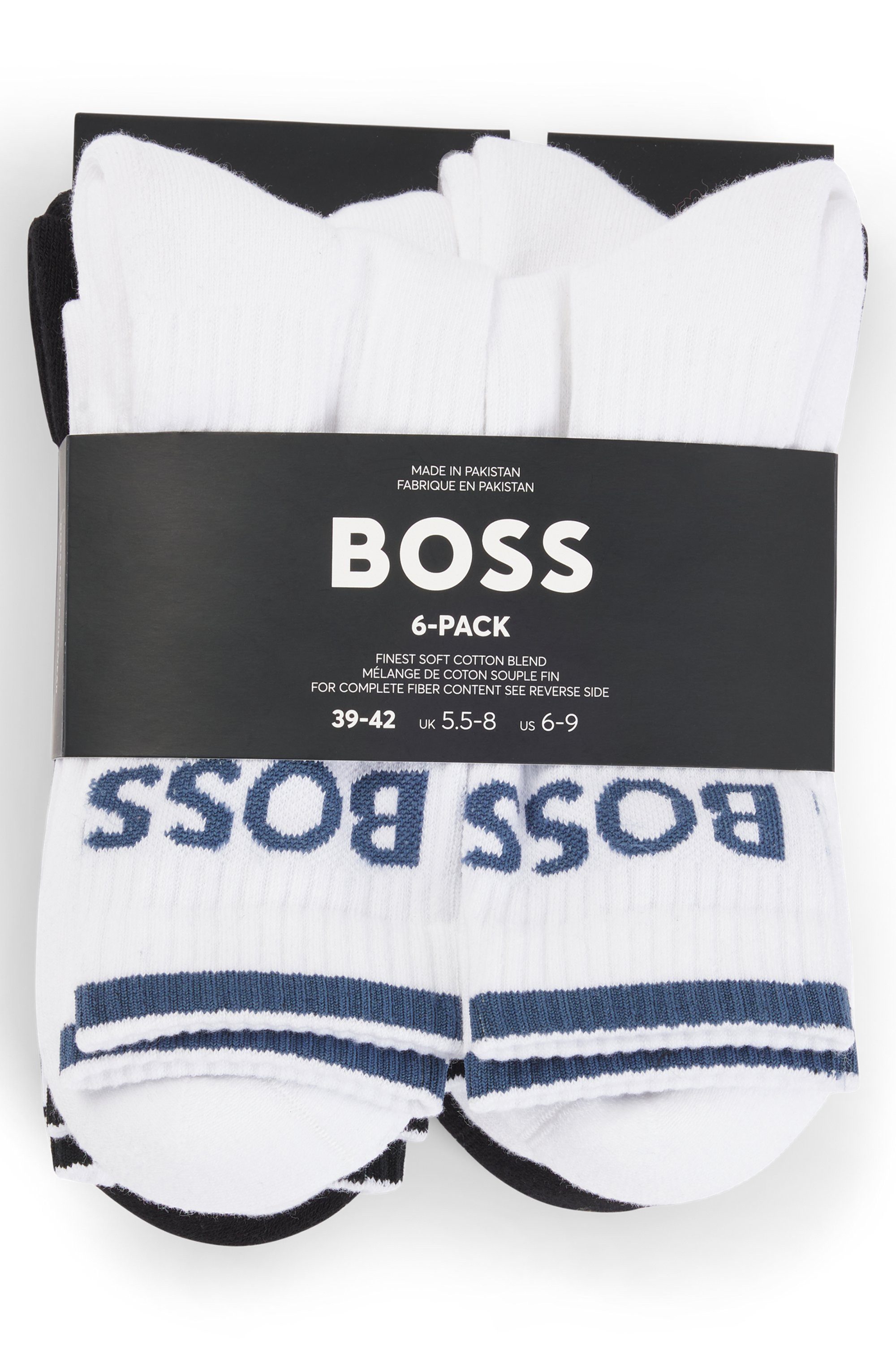 BOSS Business-sokken 6P QS Stripe CC (set, 6 paar, 6er)