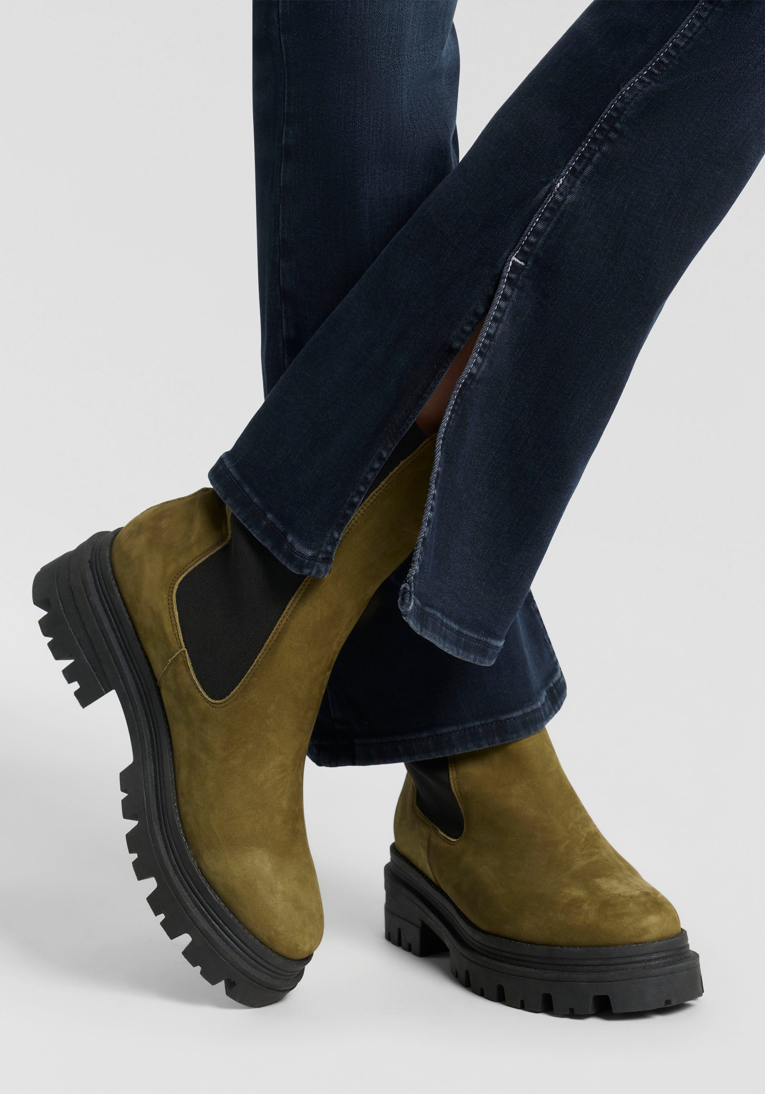 Boss Orange Bootcut jeans Rosa High Rise Bootcut Premium Damesmode