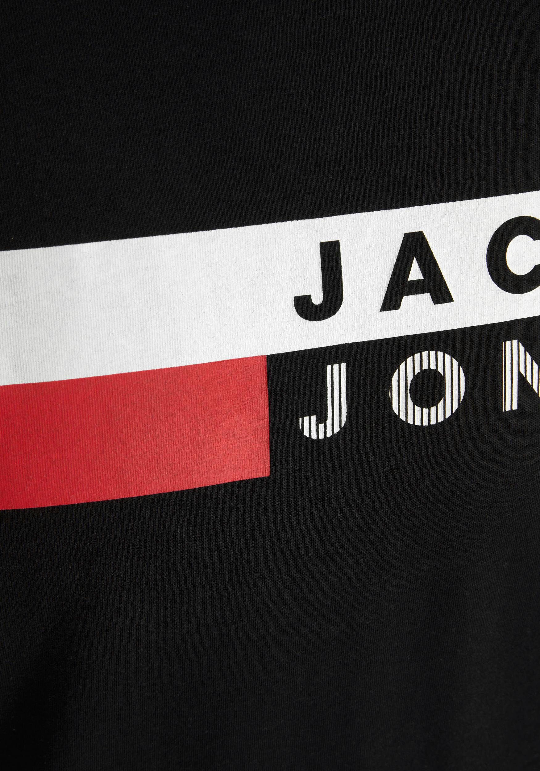 Jack & Jones PlusSize Shirt met ronde hals JJECORP LOGO TEE SS O-NECK NOOS PLS