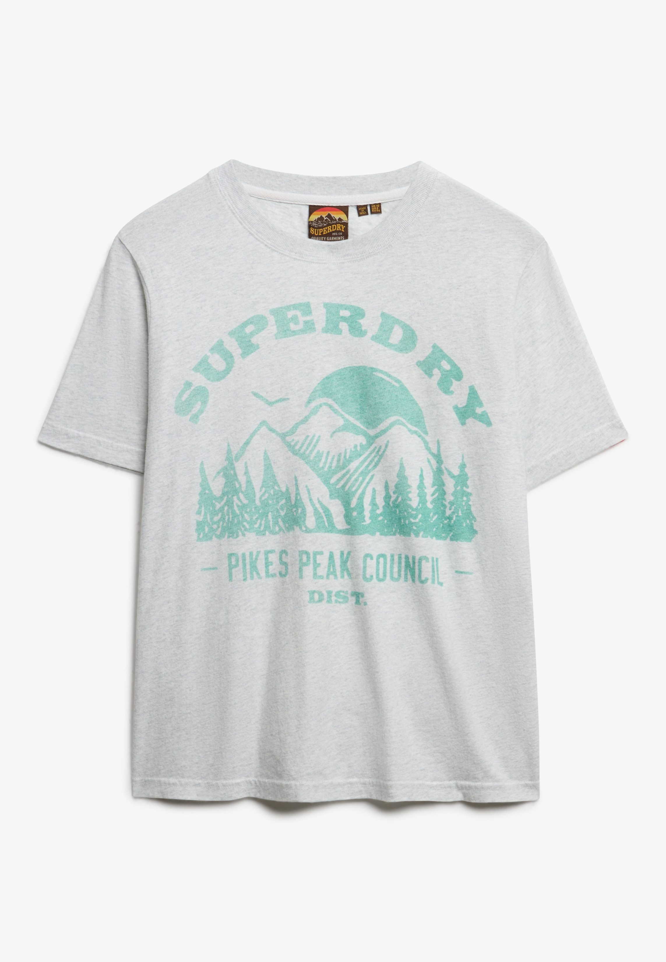 Superdry Shirt met korte mouwen LO-FI OUTDOOR RELAXED TEE