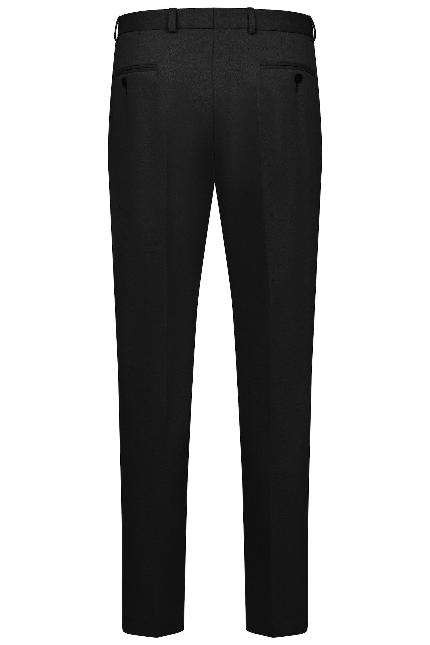 Bugatti Pantalon met stretch & persvouw