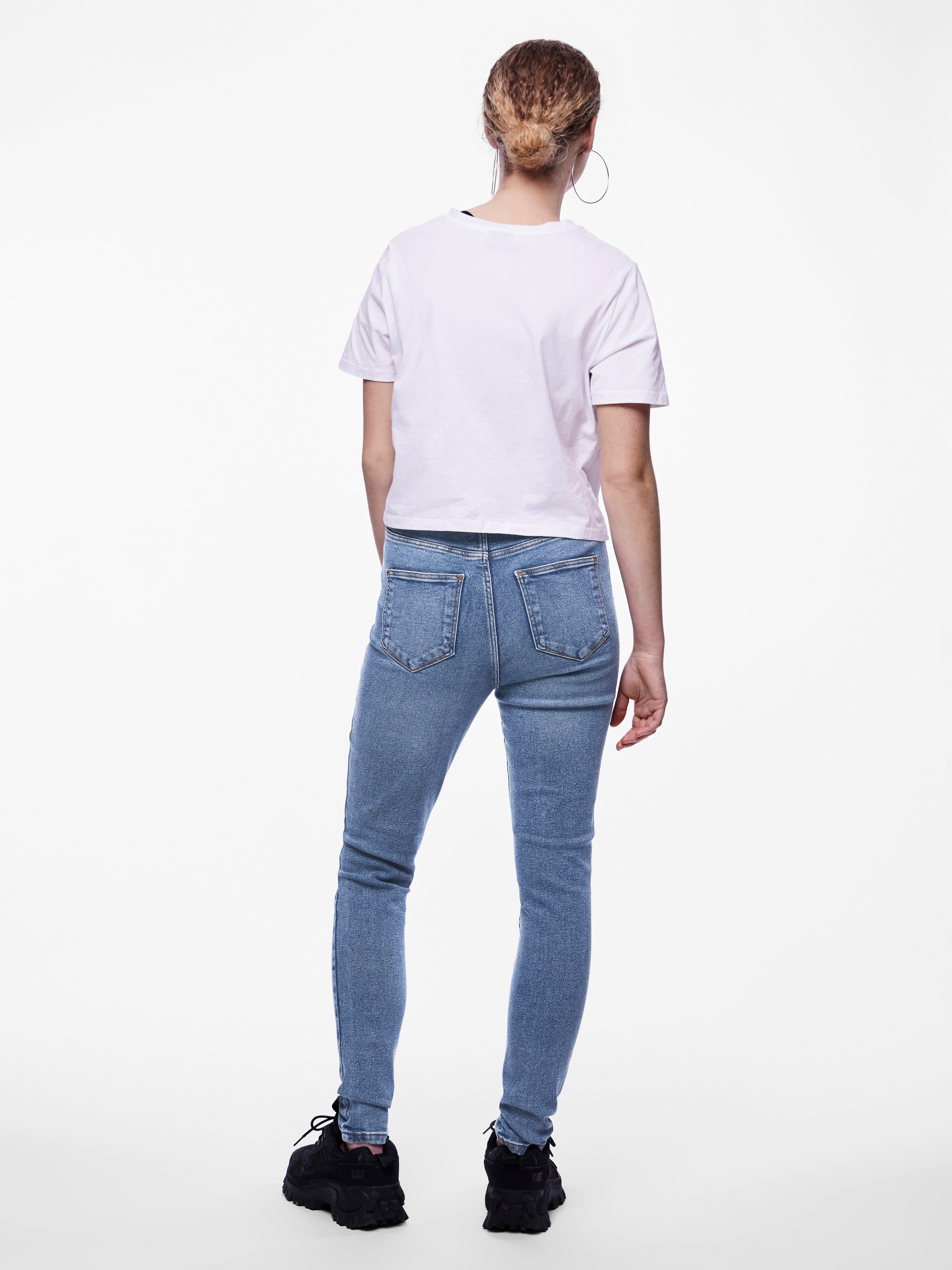 pieces Skinny fit jeans PCDANA HW DEST SKINNY JNS MB402 NOOS BC