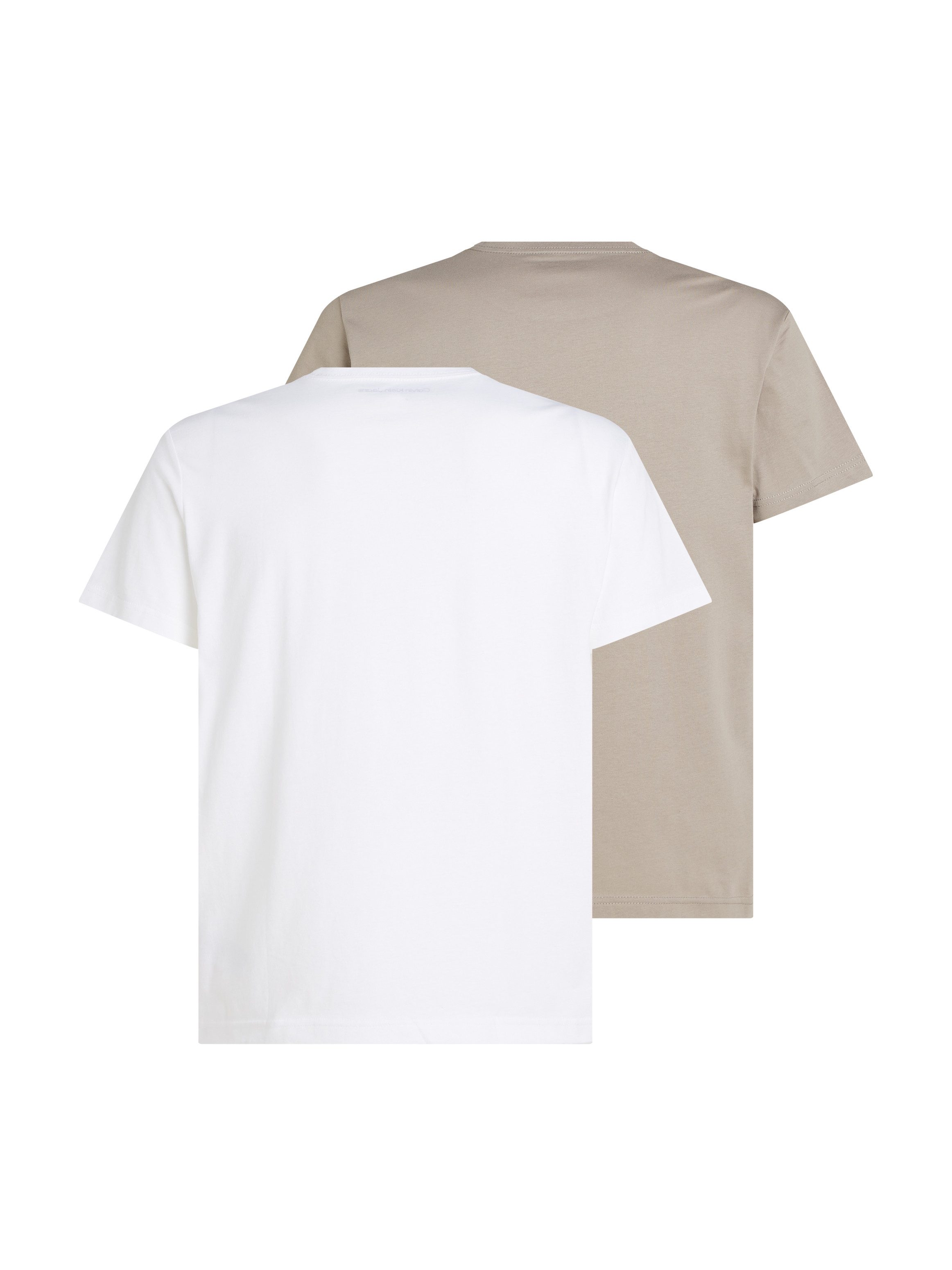 Calvin Klein T-shirt 2 PACK MONOLOGO (Set van 2)