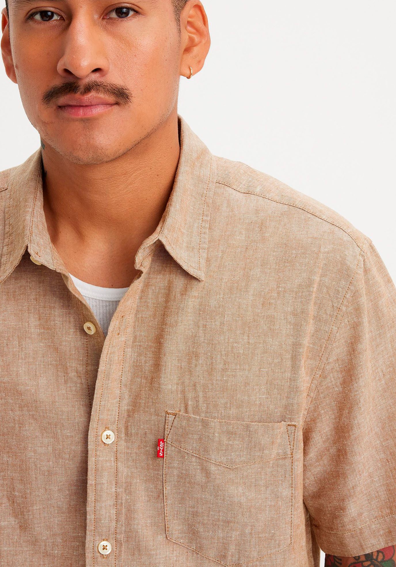 Levi's Overhemd met korte mouwen LS BATTERY HM SHIRT SLIM