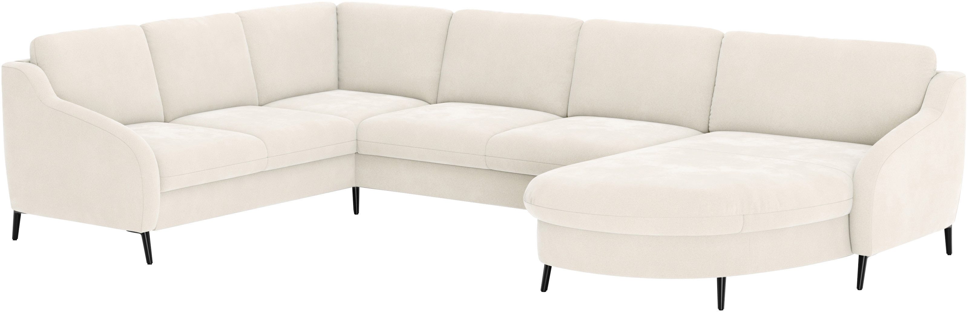 sit&more Zithoek Soul U-model naar keuze met slaapfunctie en lade