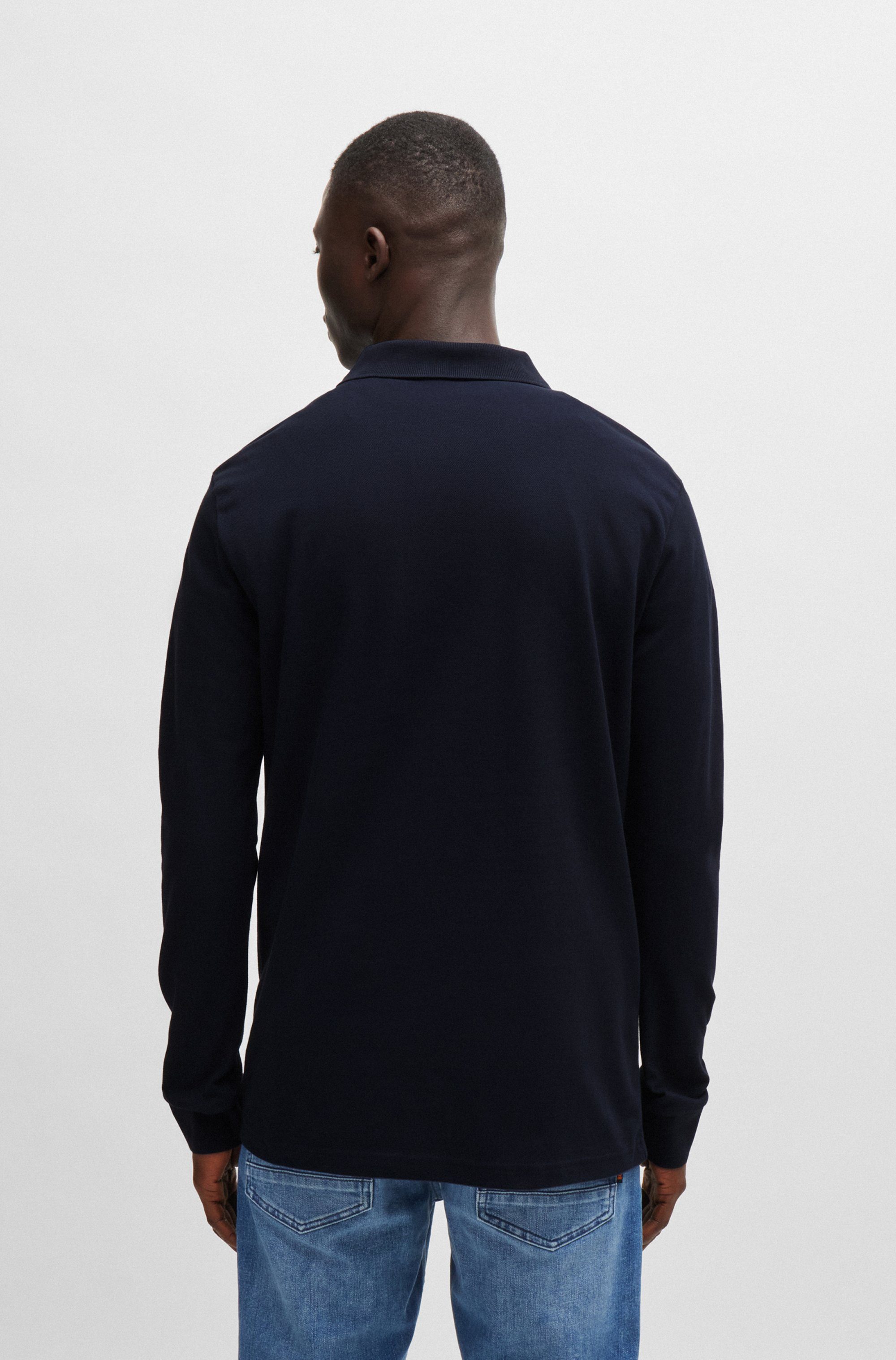 Boss Orange Poloshirt Passerby met boss badge