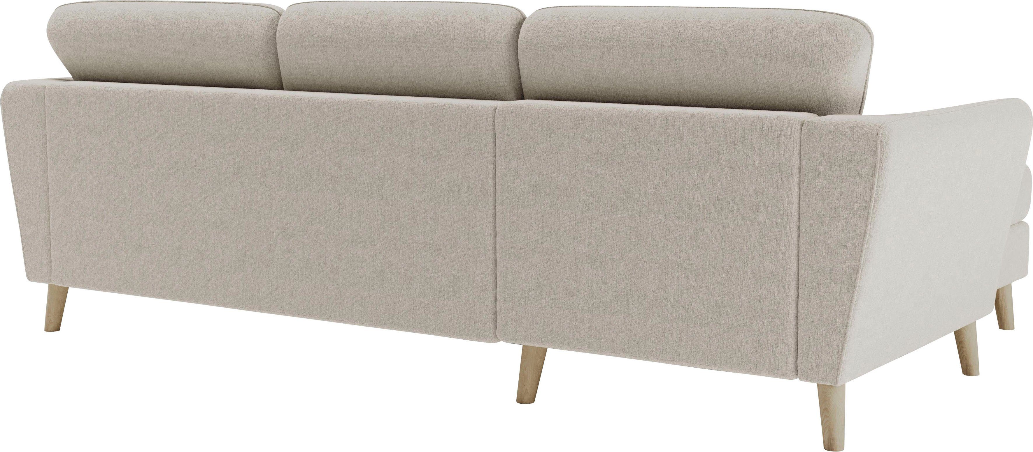 Home affaire Hoekbank MARSEILLE (242/152cm), L-vorm, Rec. rechts/links