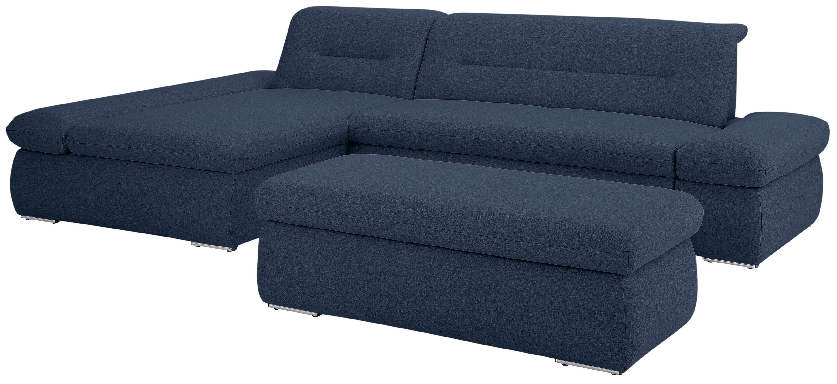INOSIGN Hoekbank Avesa L-vorm Naar keuze met armleuningverstelling en slaapfunctie, bxdxh: 300x172x80cm