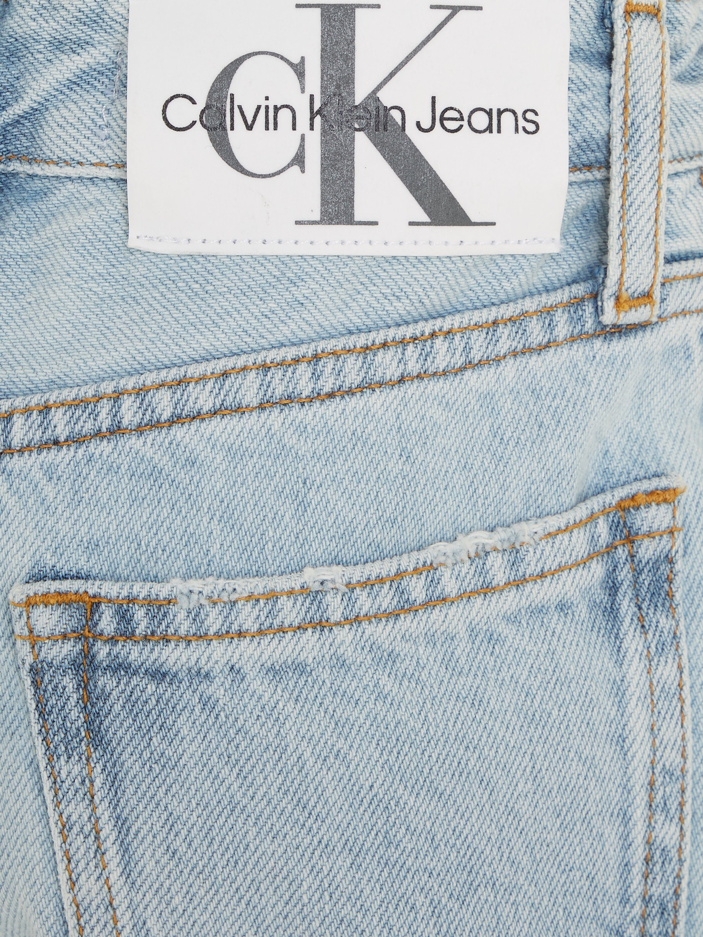 Calvin Klein Short BARREL POWDER BLUE DENIM SHORTS