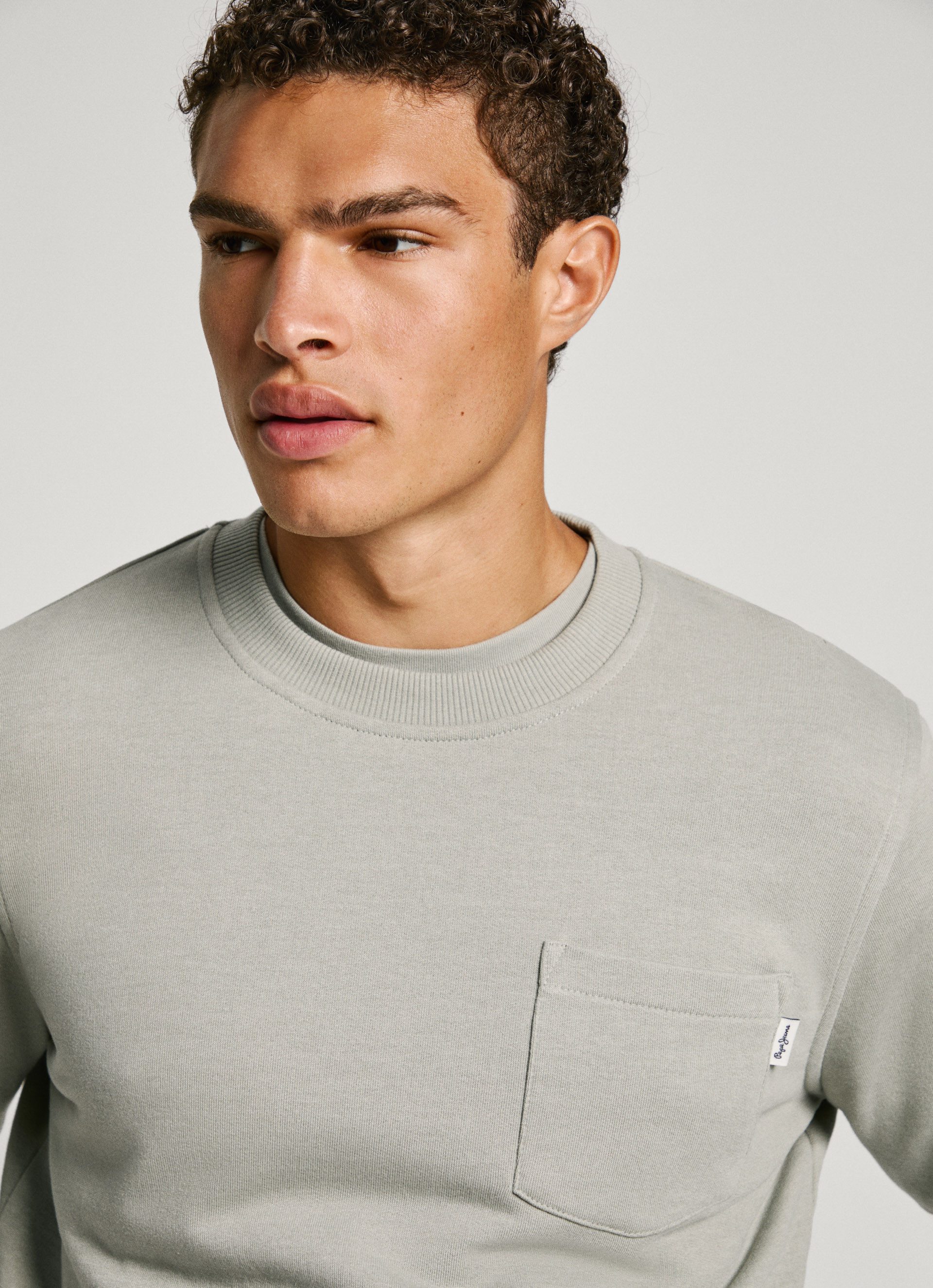 Pepe Jeans Sweatshirt MANS CREW met borstzak