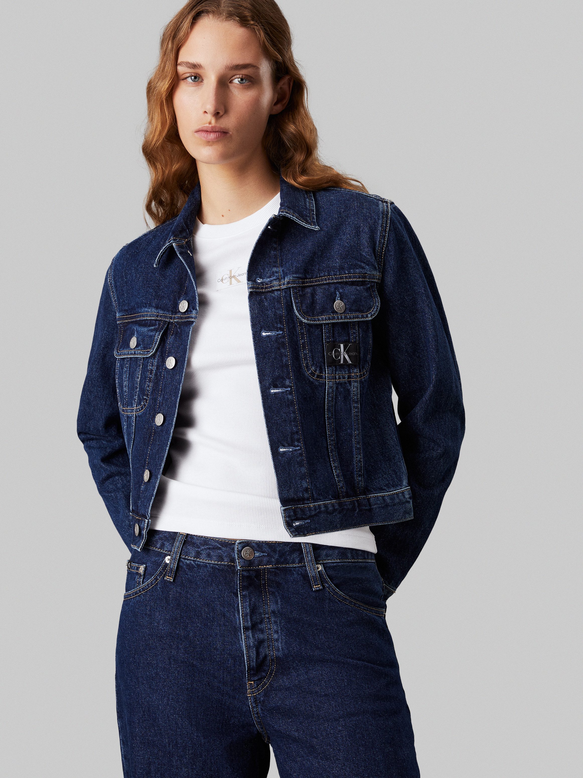 Calvin Klein Jeansjack CROPPED 90'S DENIM JACKET