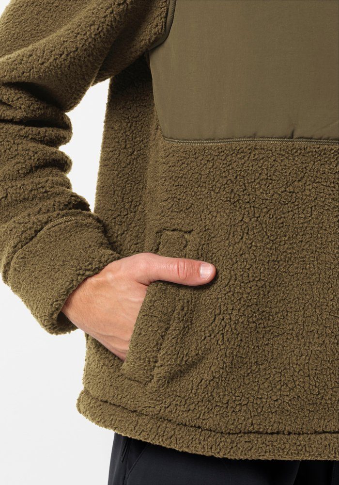 Jack Wolfskin Fleecejack FELSLICHT HOODED JKT M