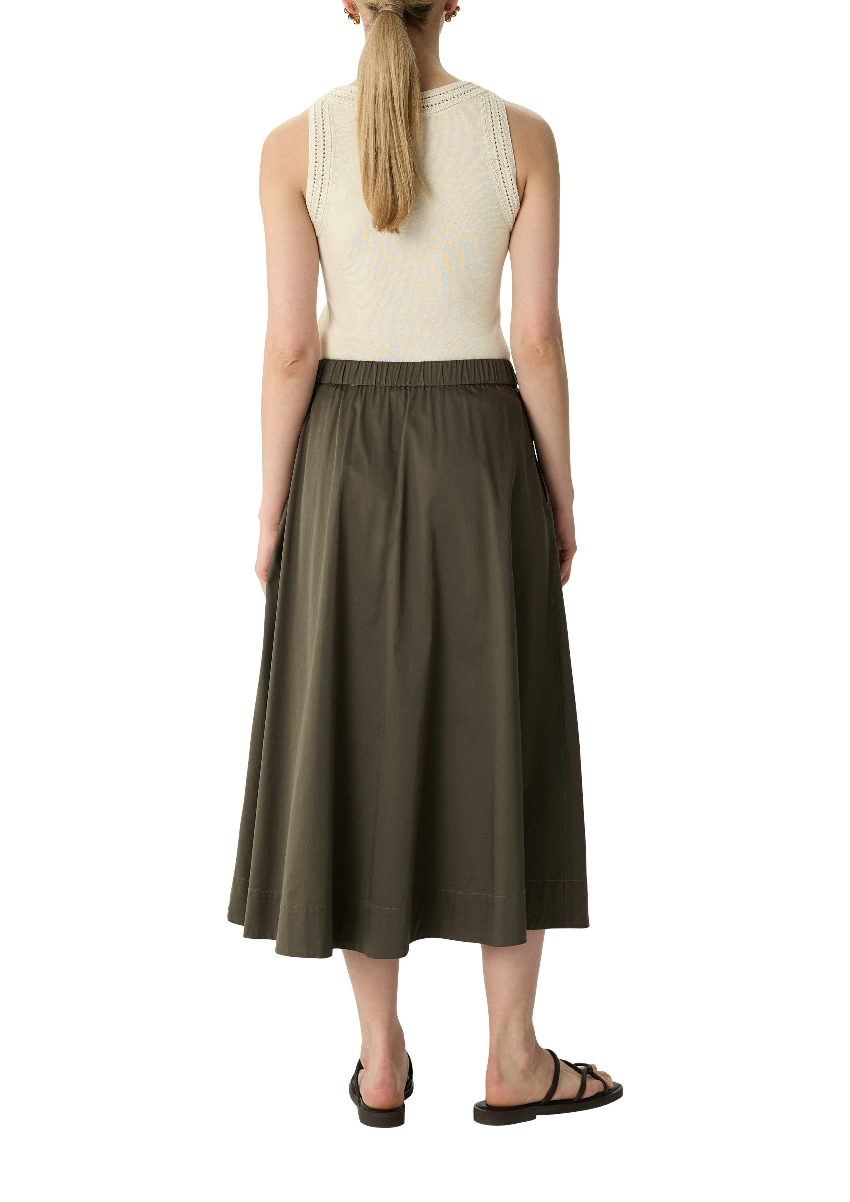 Comma Midirok met elastische taille