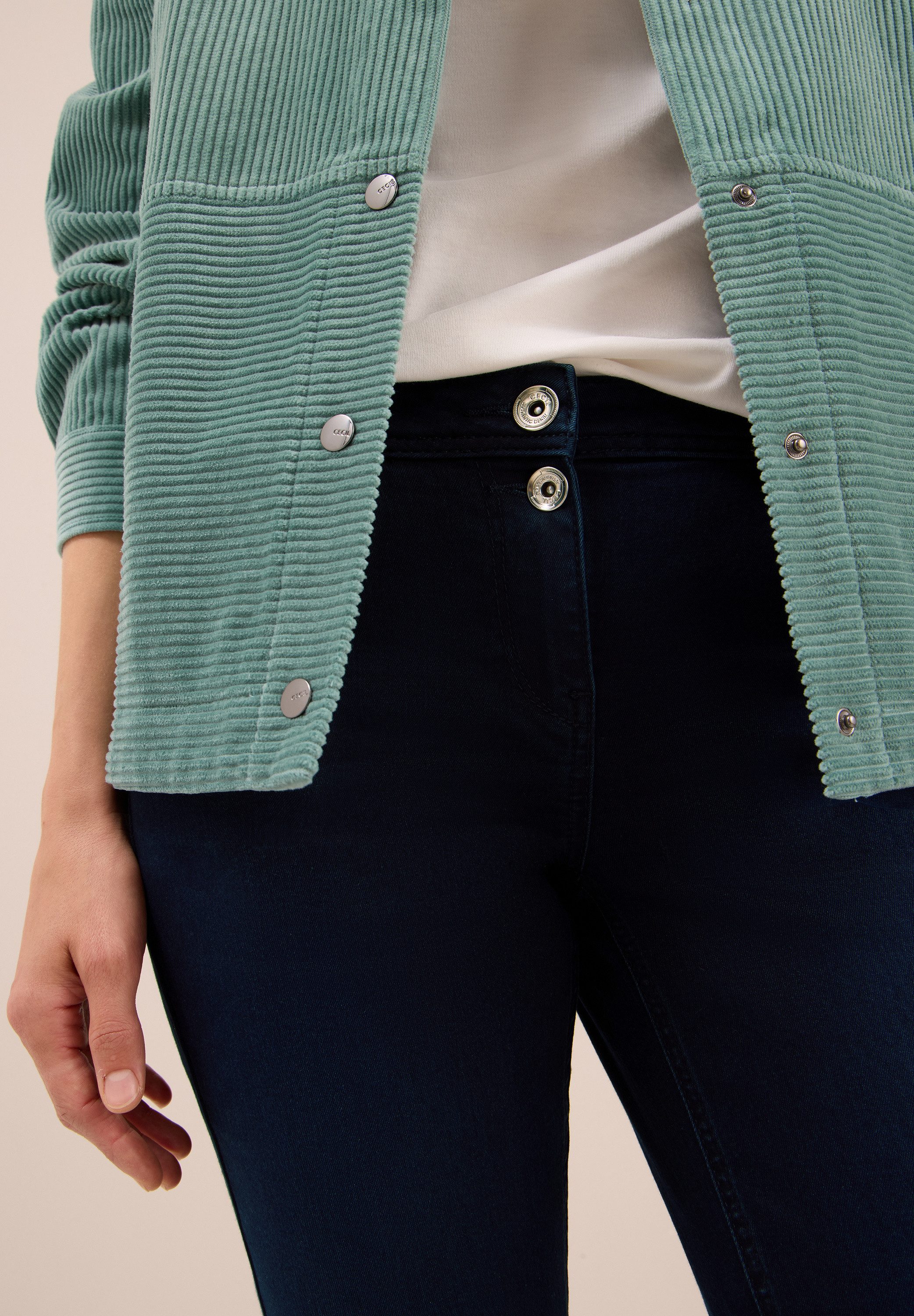 Cecil Regular fit jeans Stijl Scarlett in five-pocketsstijl