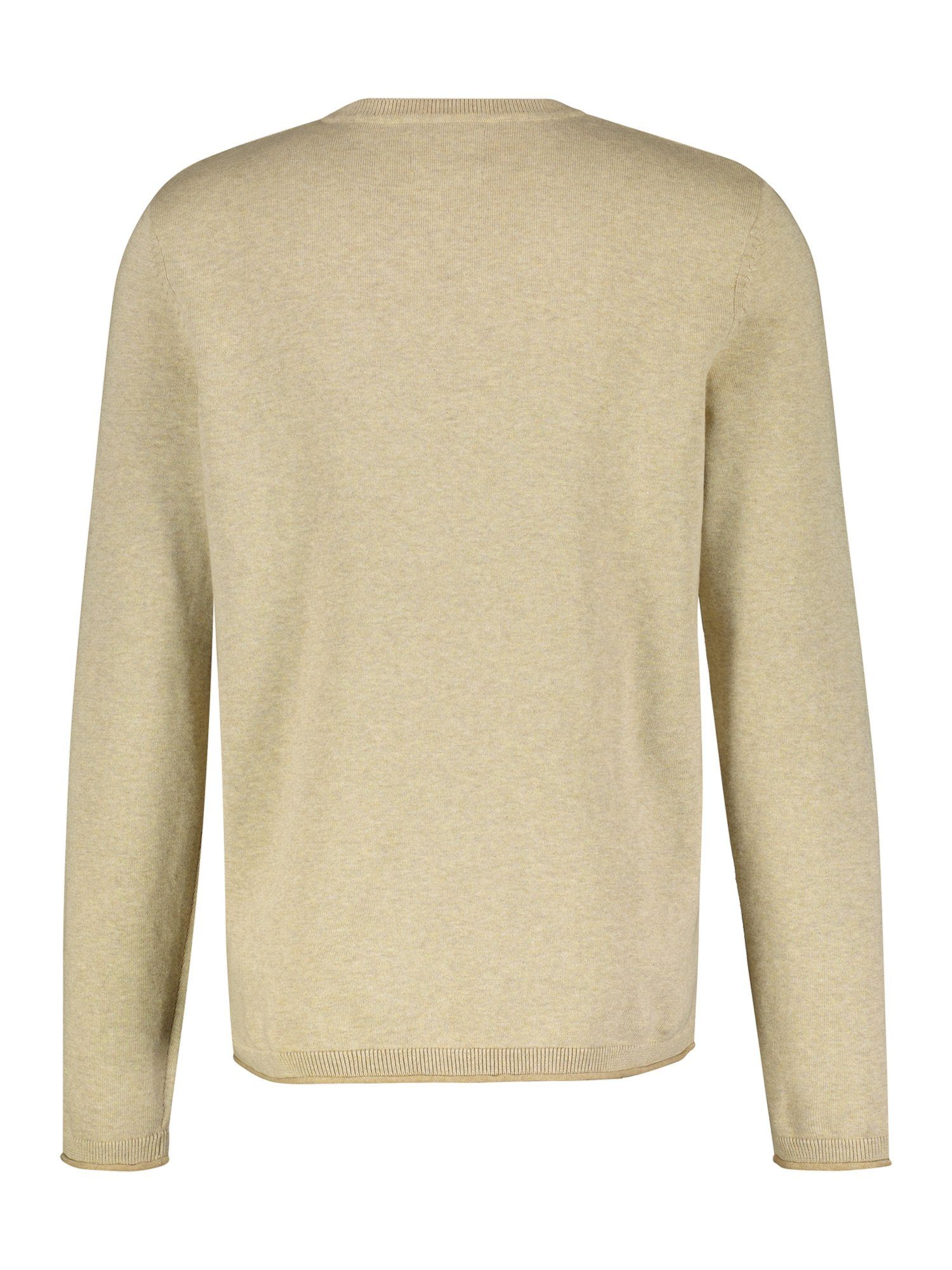 Lerros Gebreide trui LERROS vlakbrei pullover met ronde hals