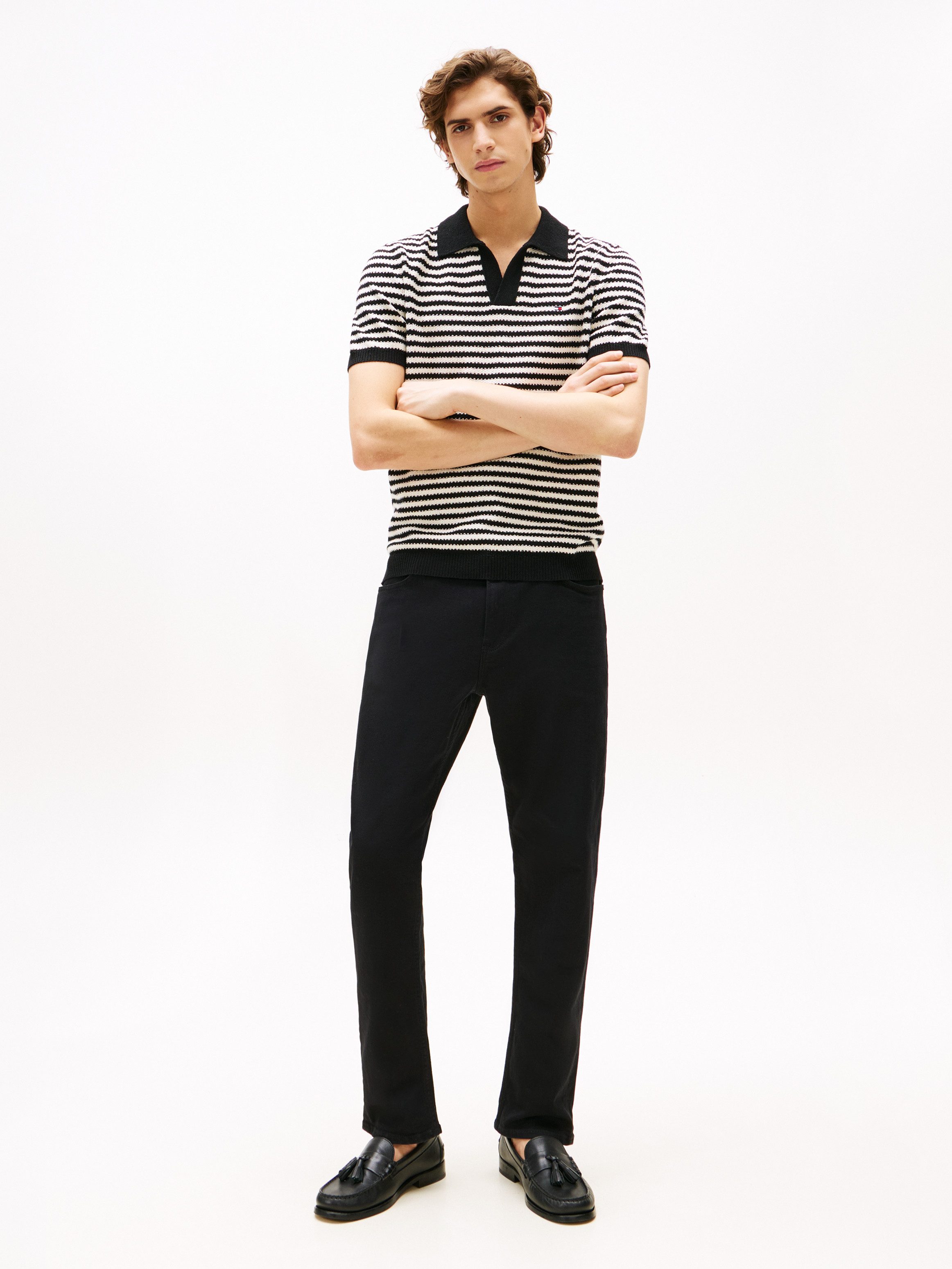 Tommy Hilfiger Poloshirt KNITTED TEXTURED POLO