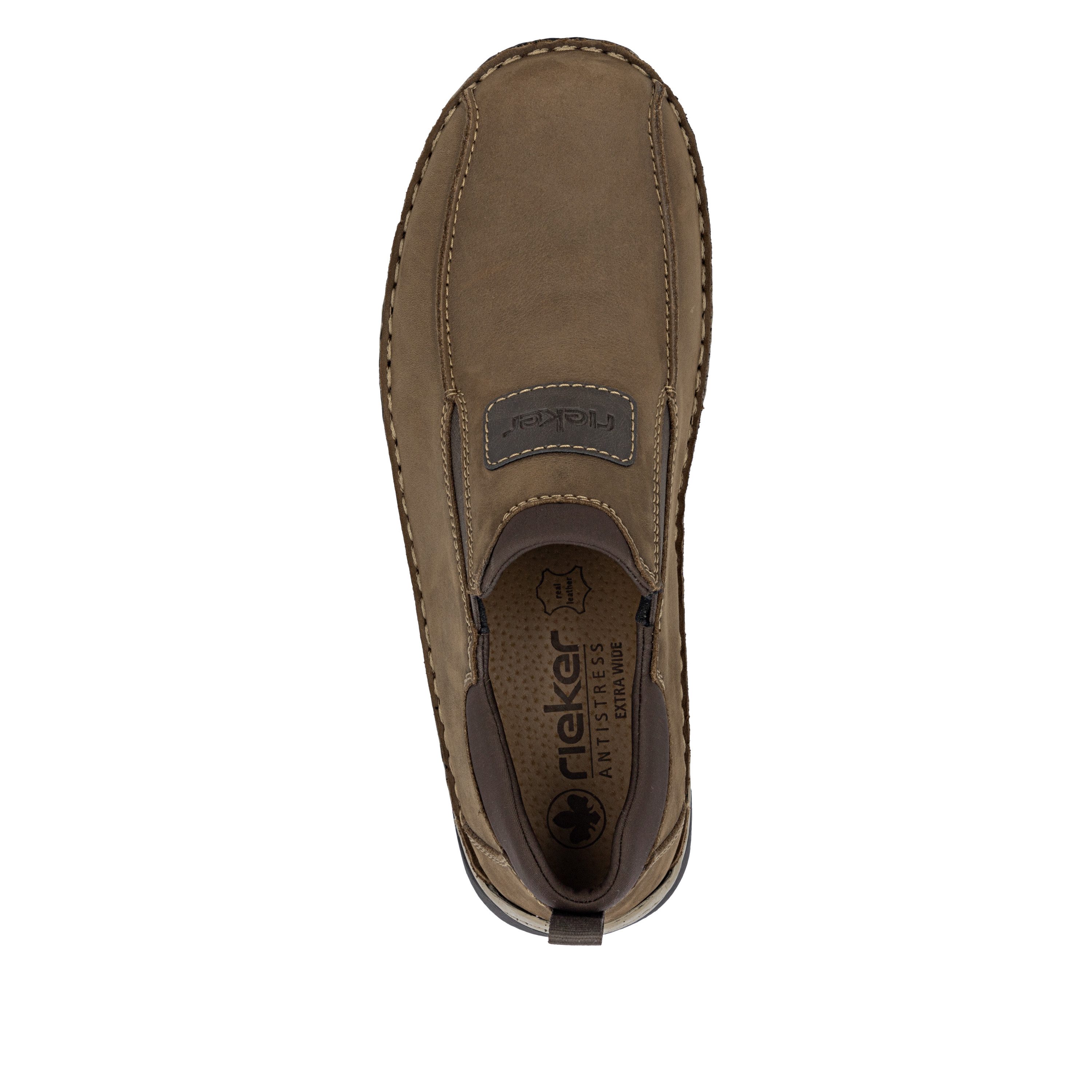 Rieker Slip-on sneakers met stretchinzetten