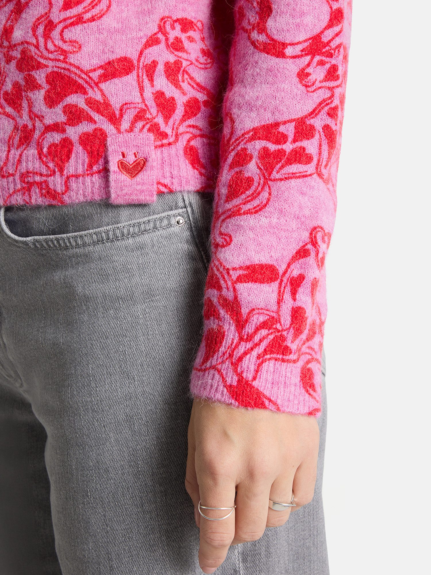 Lieblingsstück Vest AitanaL met all-over print