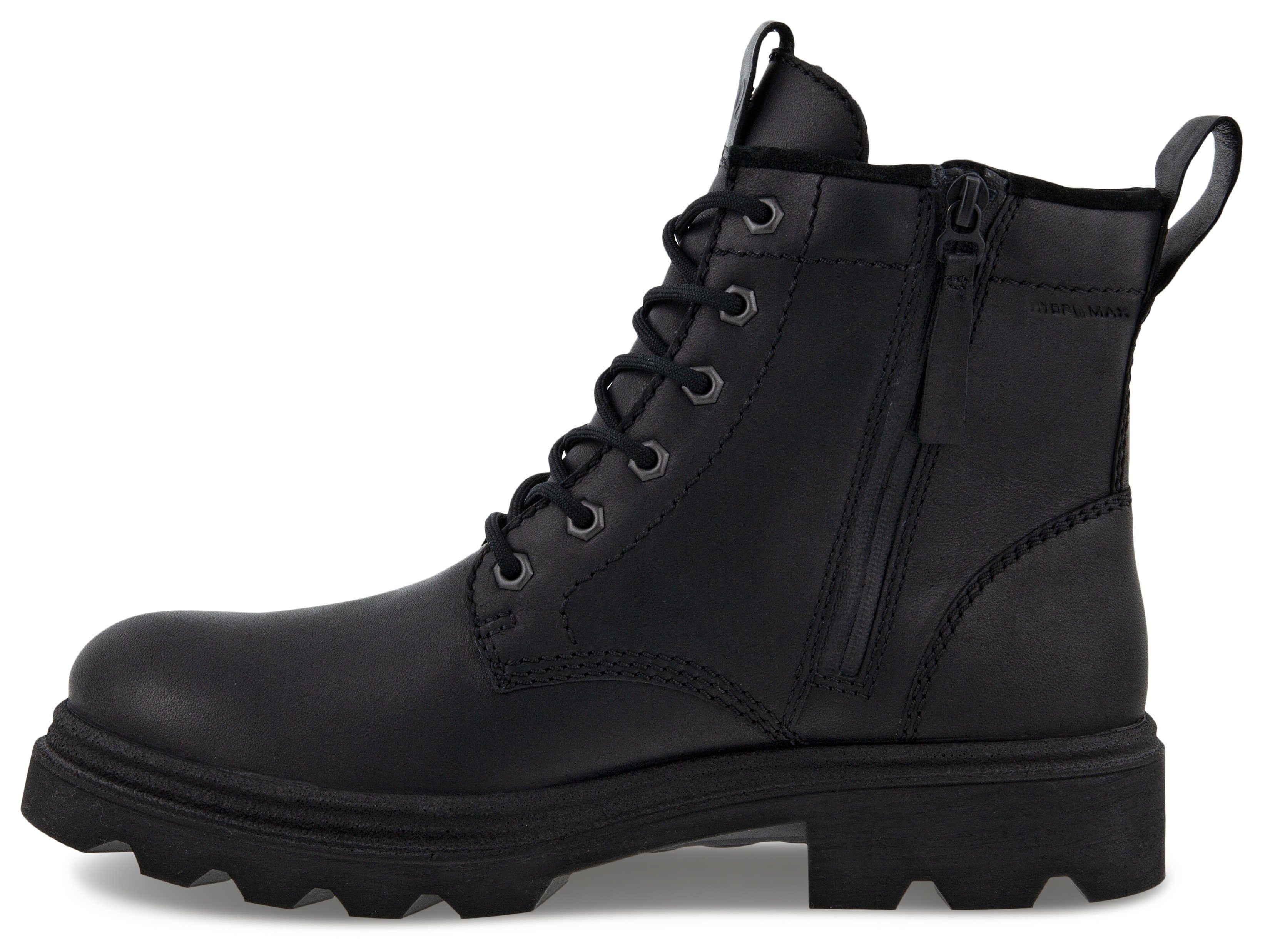 Ecco Hoge veterschoenen GRAINER M ankle boot, worker boots, winter boots, with two pull tabs