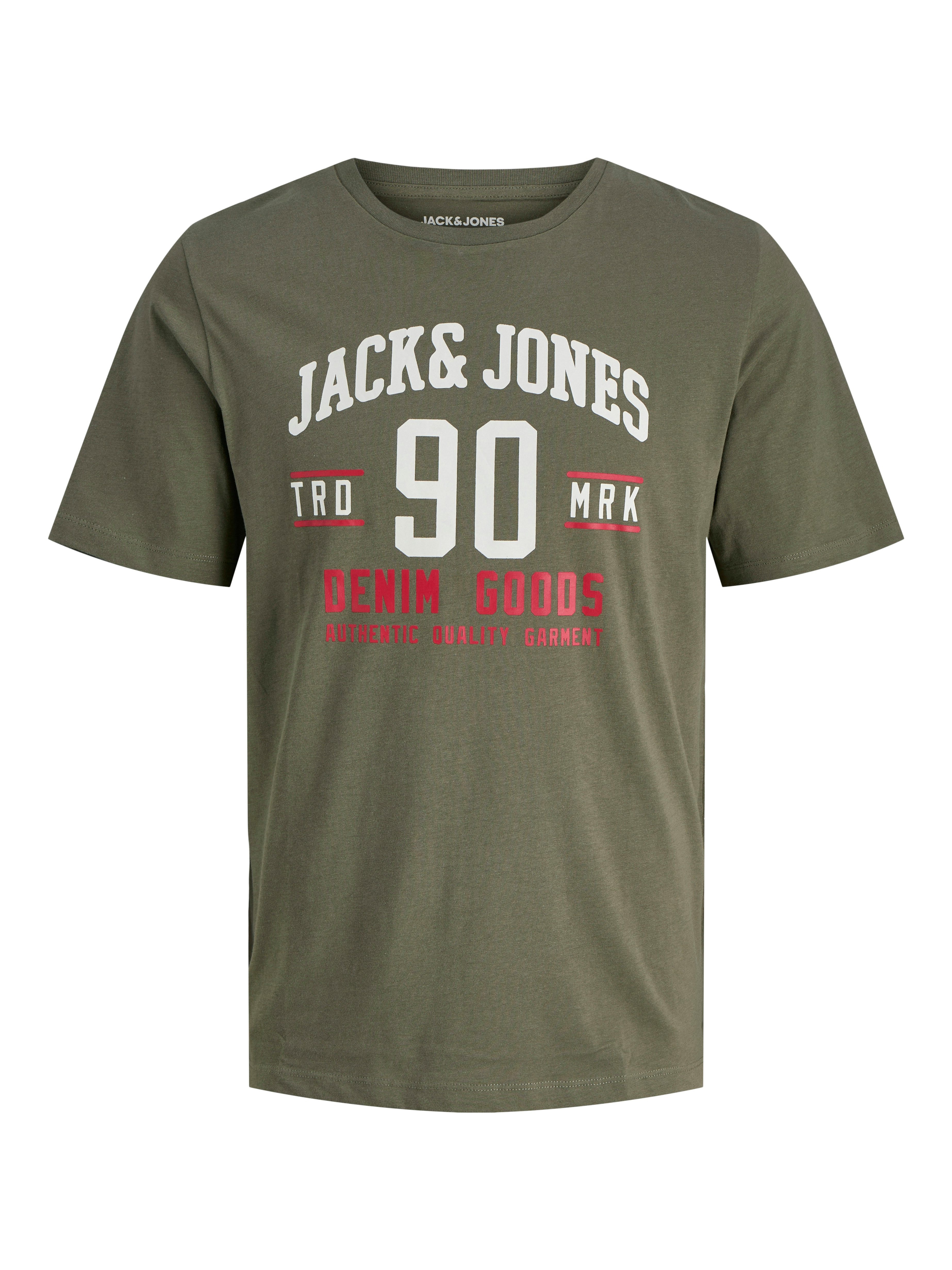 Jack & Jones Shirt met ronde hals JJETHAN TEE SS CREW NECK 3PK MP NOOS (set, 3-delig)