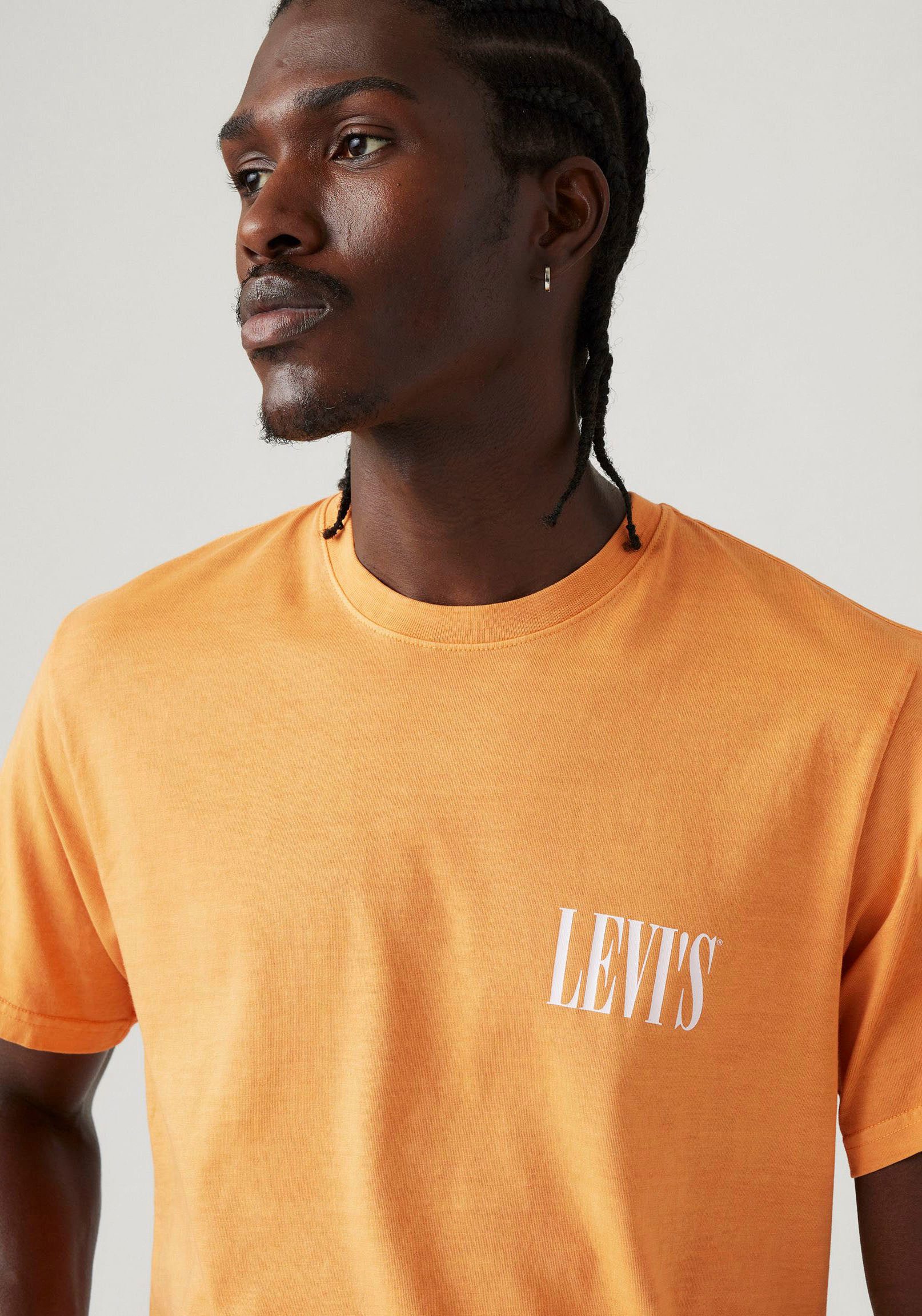 Levi's® T-shirt RELAXED FIT TEE met een logo-opschrift