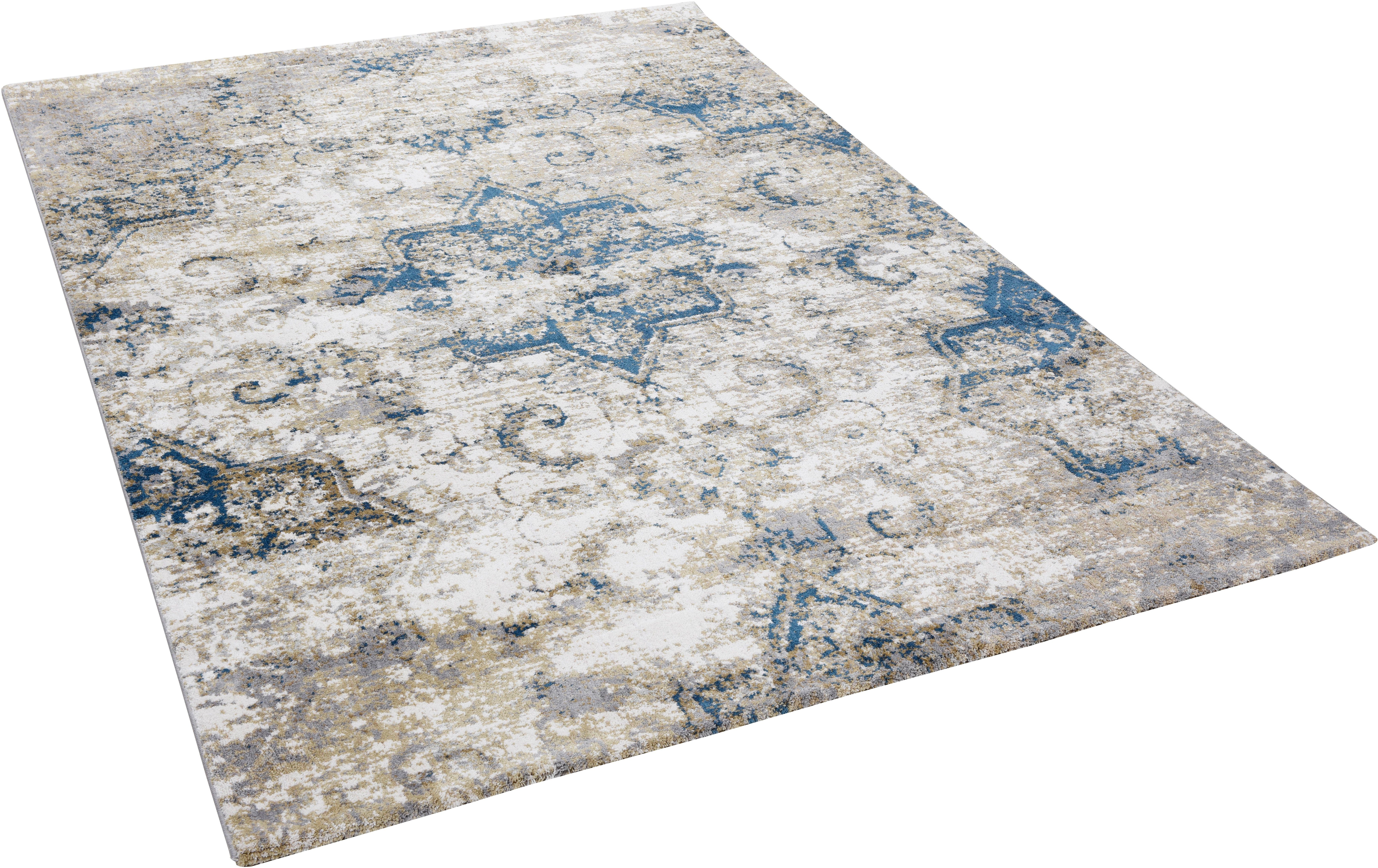 Gino Falcone Vloerkleed Anna Maria orient Vintage-design, ideaal in de woonkamer & slaapkamer moderne vloerkleden maat 120 cm x 170 cm x 20 mm beige