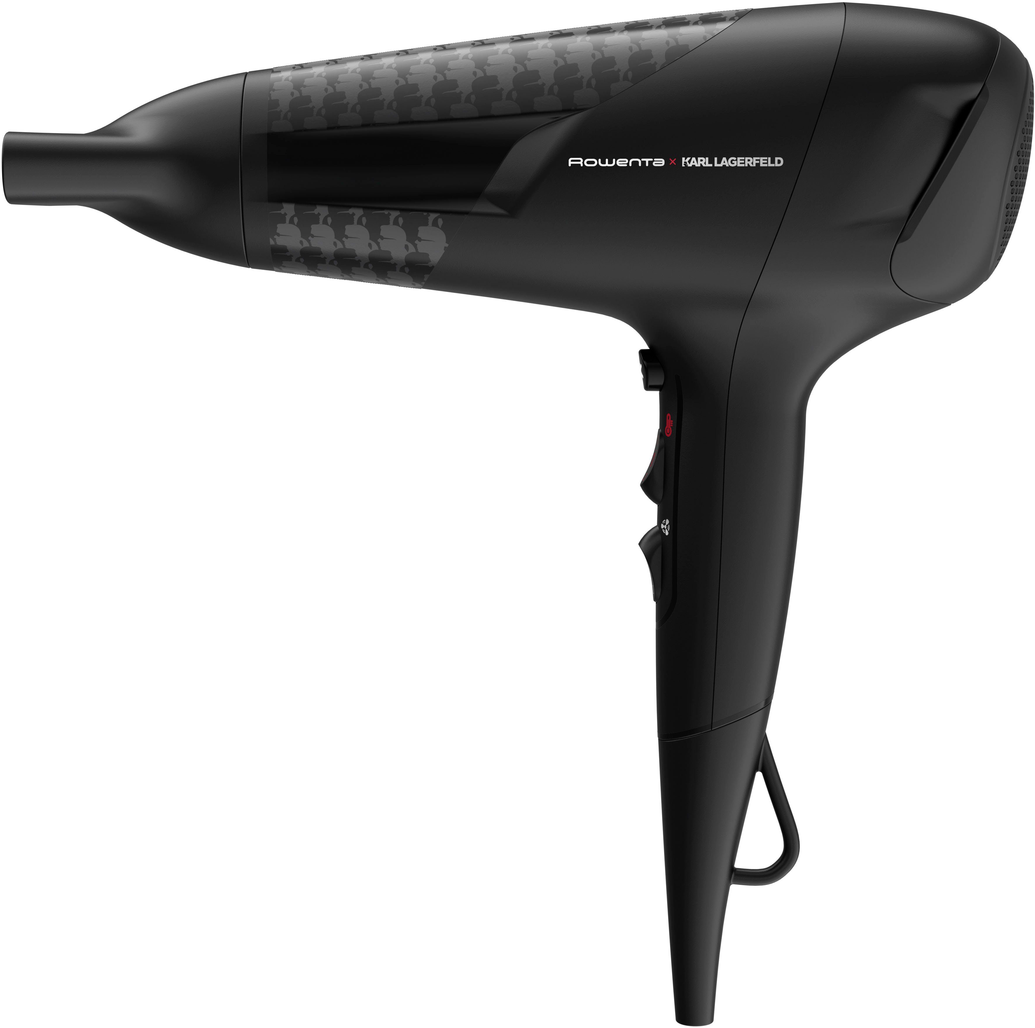 Rowenta Haardroger ROWENTA x Karl Lagerfeld CV581L studio Dry haardroger energiebesparende effiwatt-technologie, 6 standen, thermo control