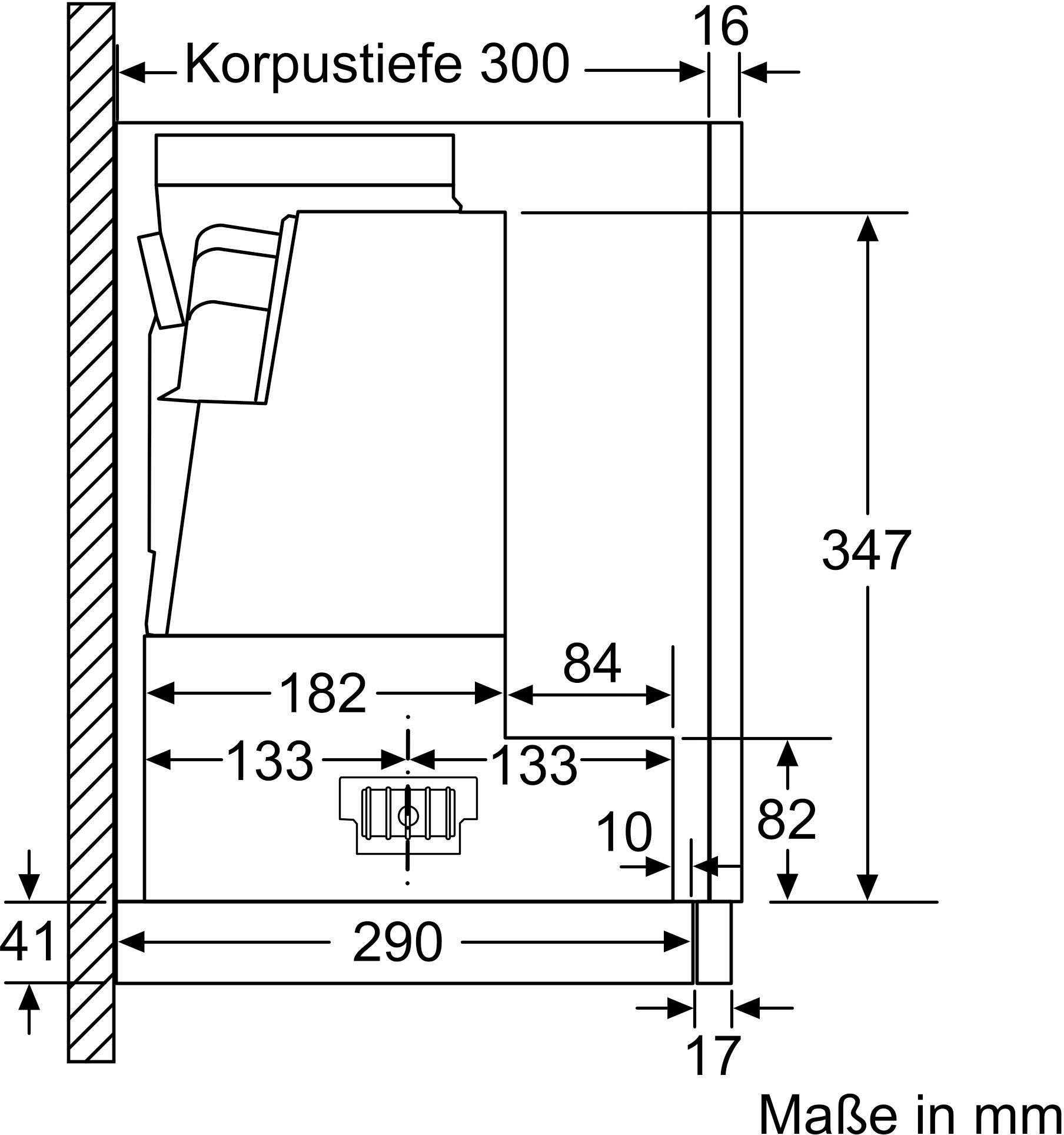 BOSCH Vlakscherm-afzuigkap DFR097A52