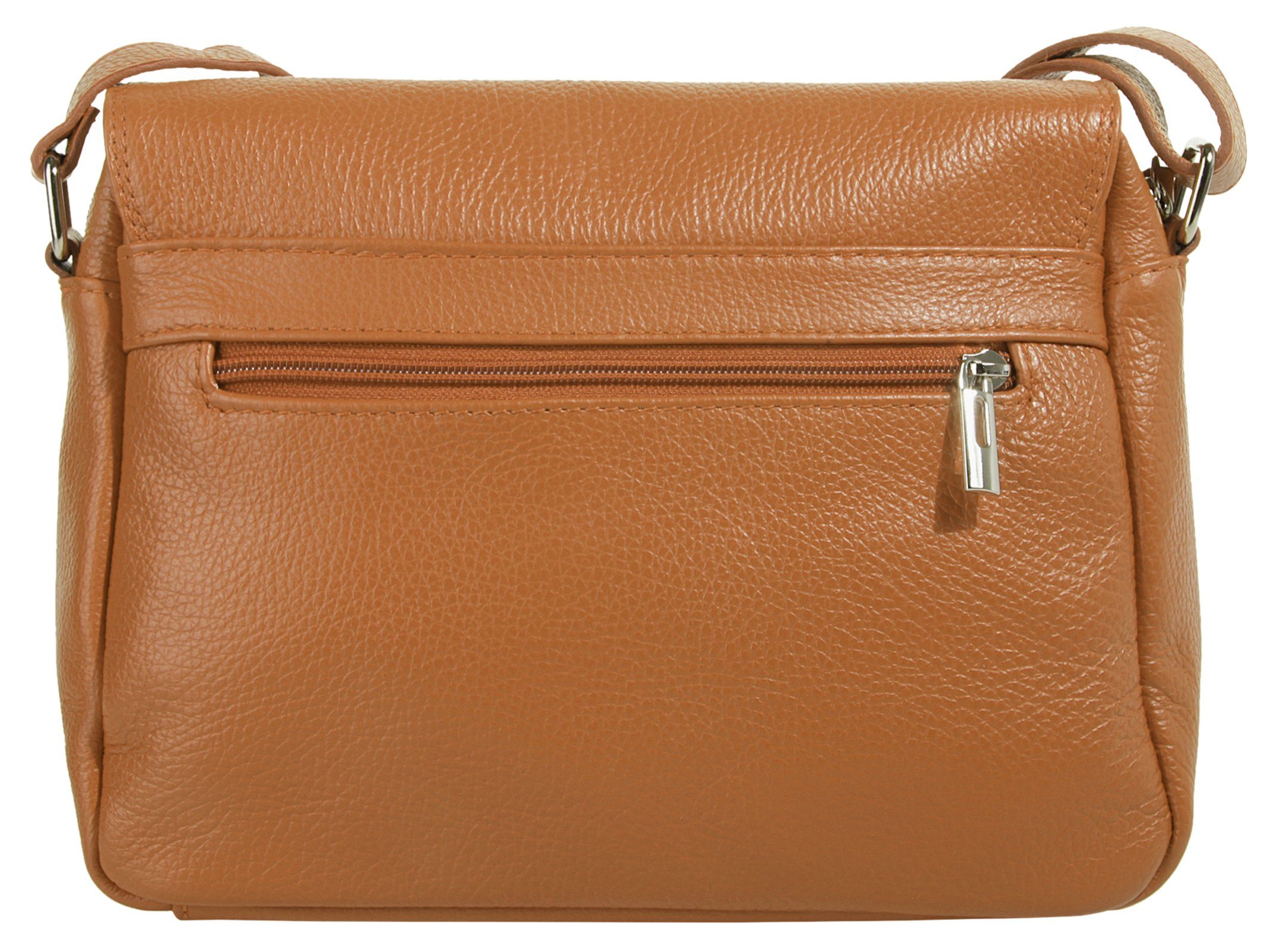 Samantha Look Schoudertas echt leer, made in italy