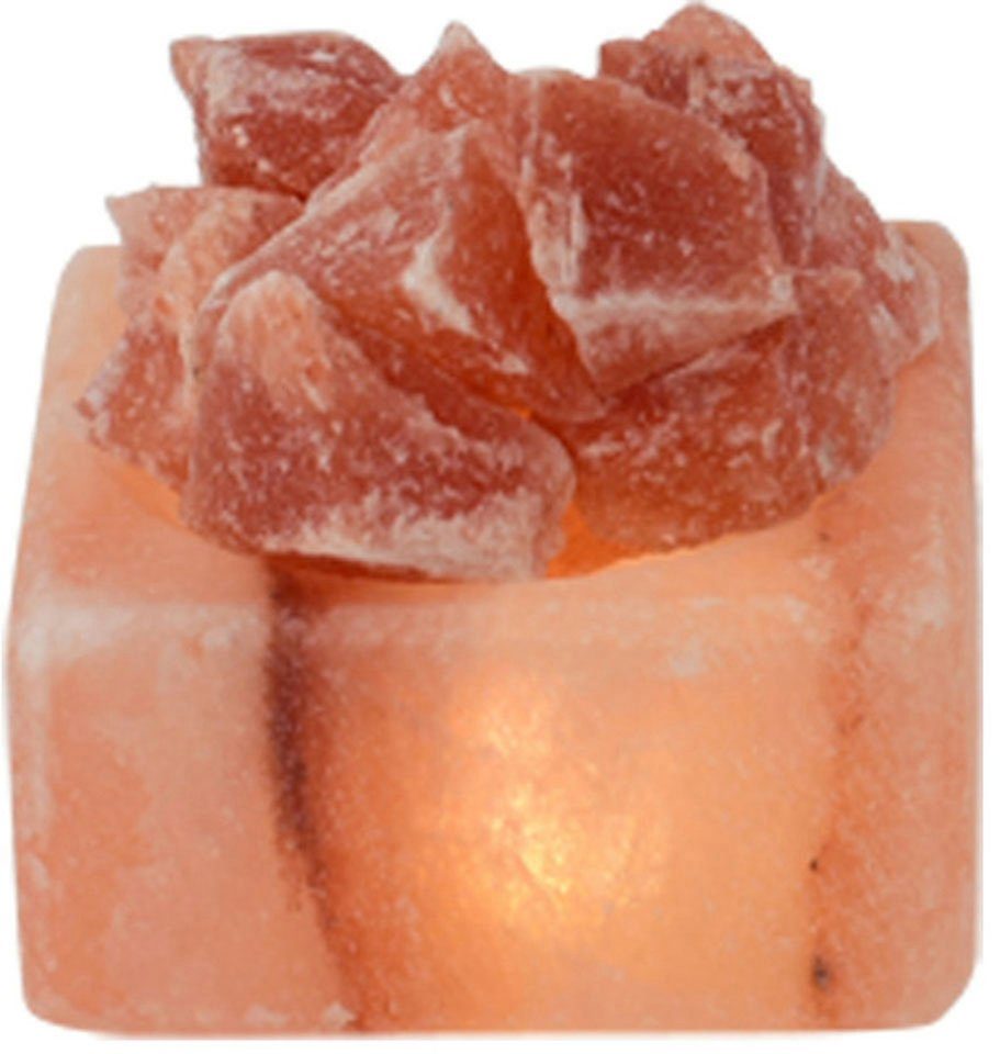 HIMALAYA SALT DREAMS Zoutkristal-tafellamp Petite Met de hand gemaakt van zoutkristal - iedere steen uniek,...