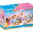 playmobil constructie-speelset slaapzaal (70453), princess made in germany multicolor
