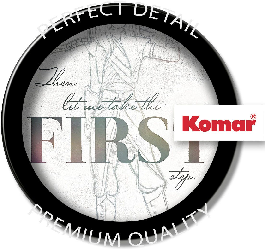 Komar Artprint op linnen Raya First One - Afmeting 30 x 40 cm Canvasdoek met echt houten frame, kinderkamer (1 stuk)