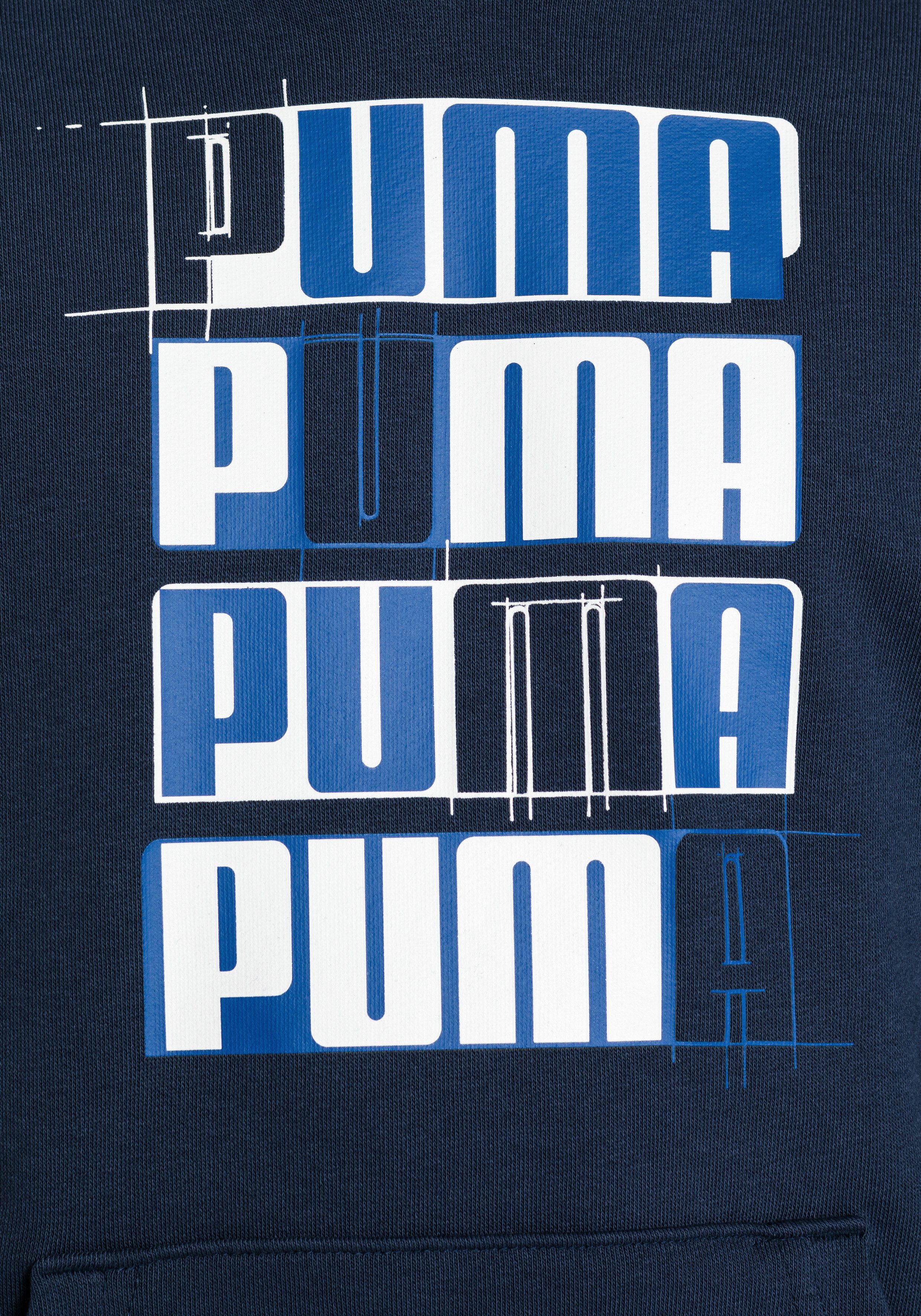 PUMA Hoodie ESS+ LOGO LAB HOODIE TR B (1-delig)