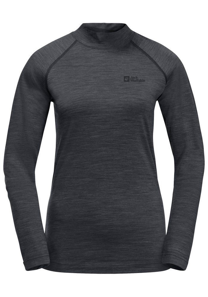 Jack Wolfskin Shirt met lange mouwen KAMMWEG L/S W