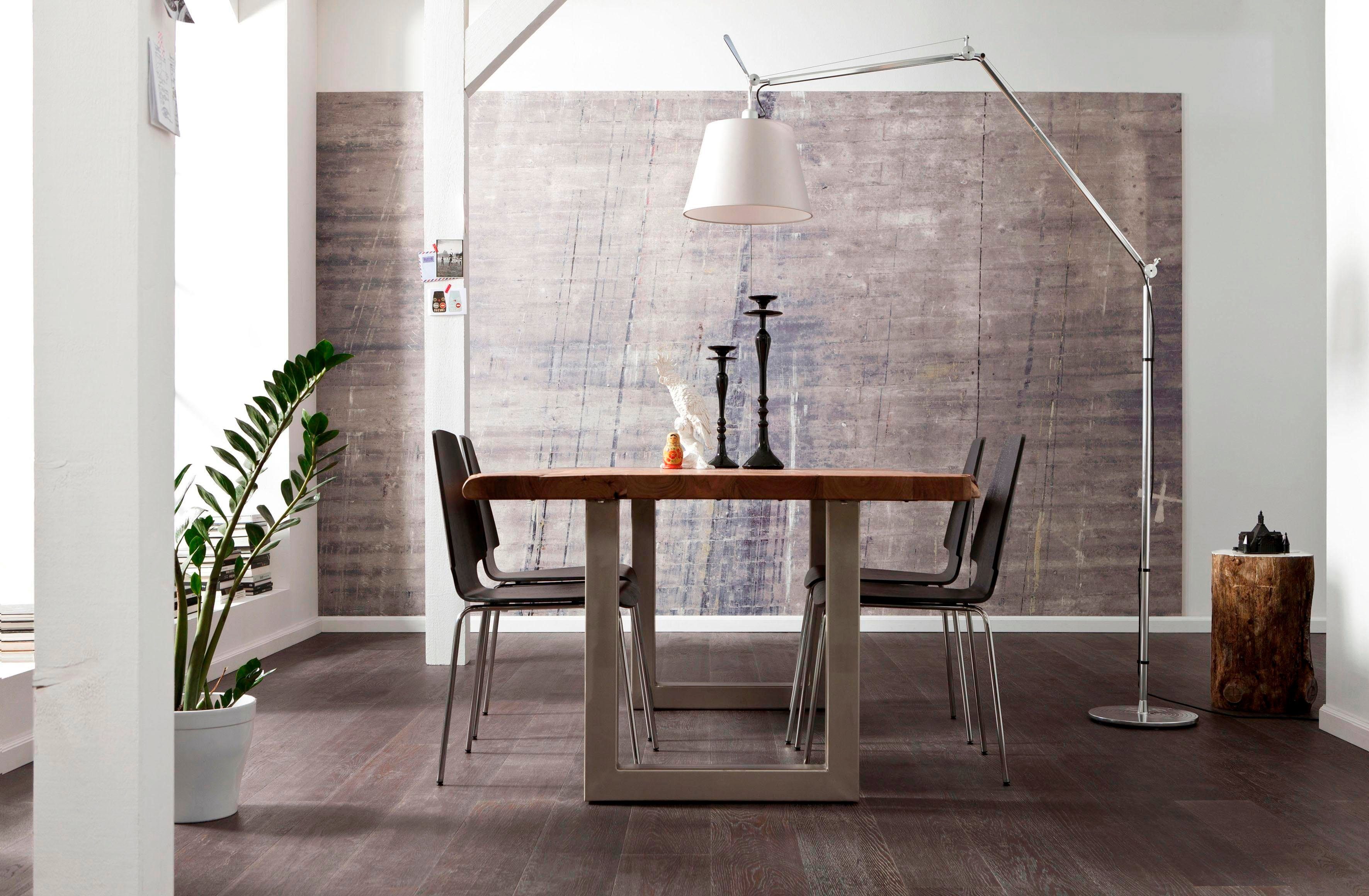 Komar Vliesbehang Digitale print vlies - Concrete - Afmeting 400 x 250 cm