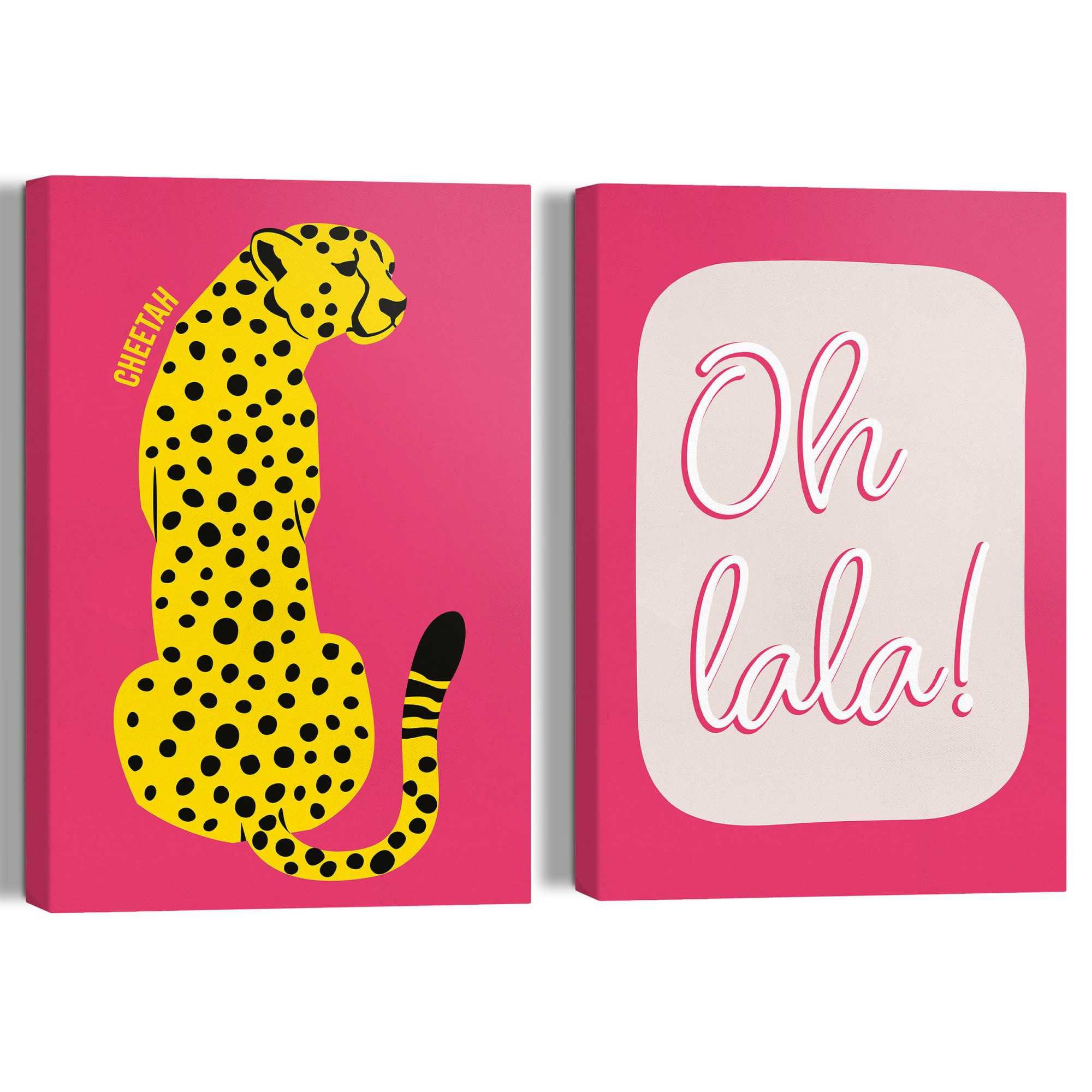 Reinders! Artprint op linnen Oh la la