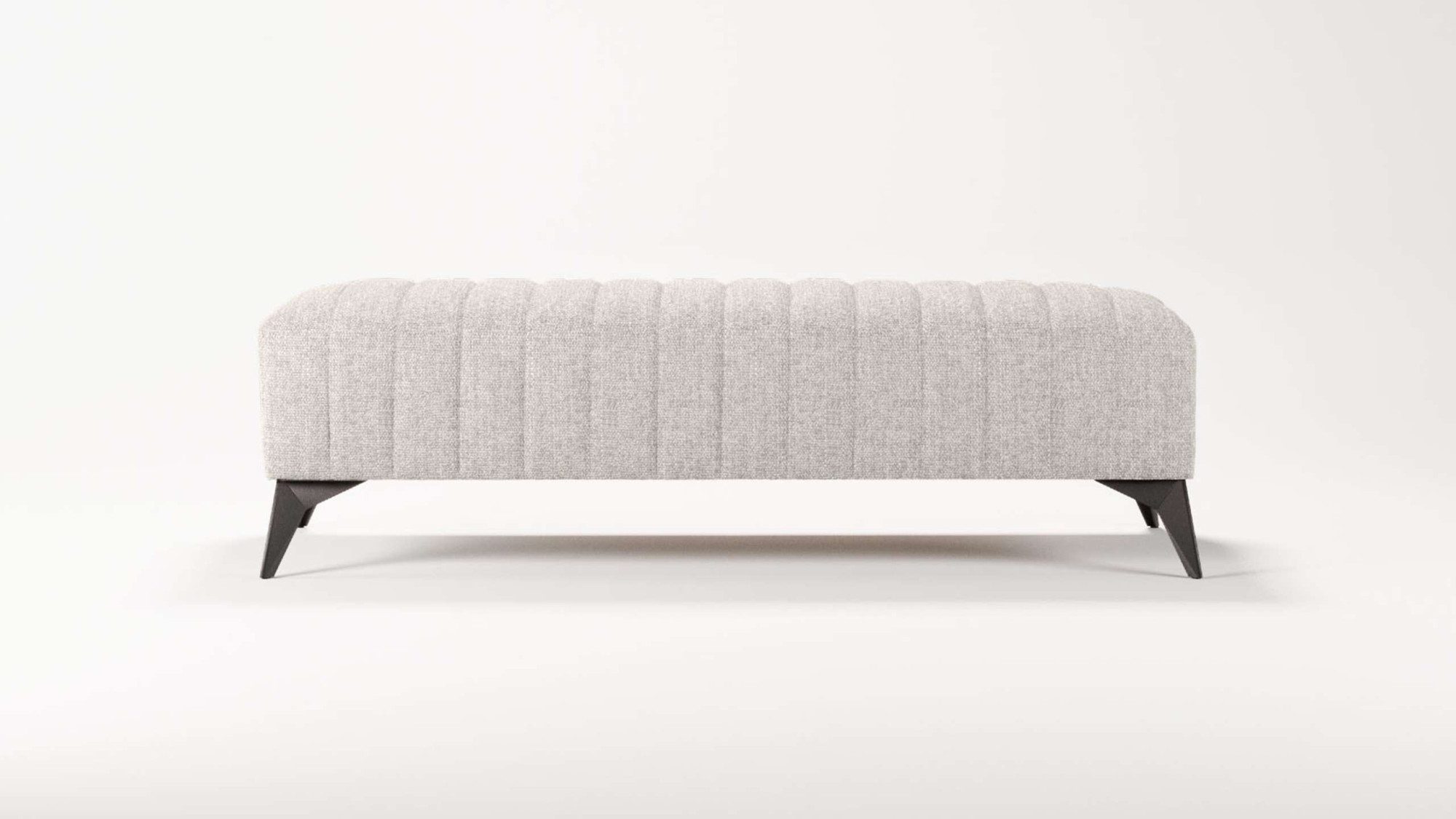 Places of Style Hocker MATTHEW zitpoef XXL, afmetingen B/D/H: 140/60/43 cm