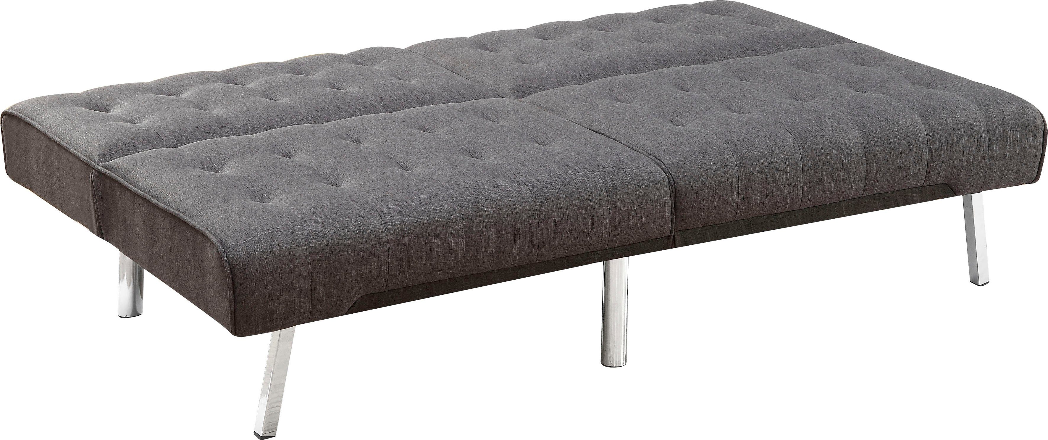 ATLANTIC home collection Bank Pierre met verstelbare rugleuning, met golfvering