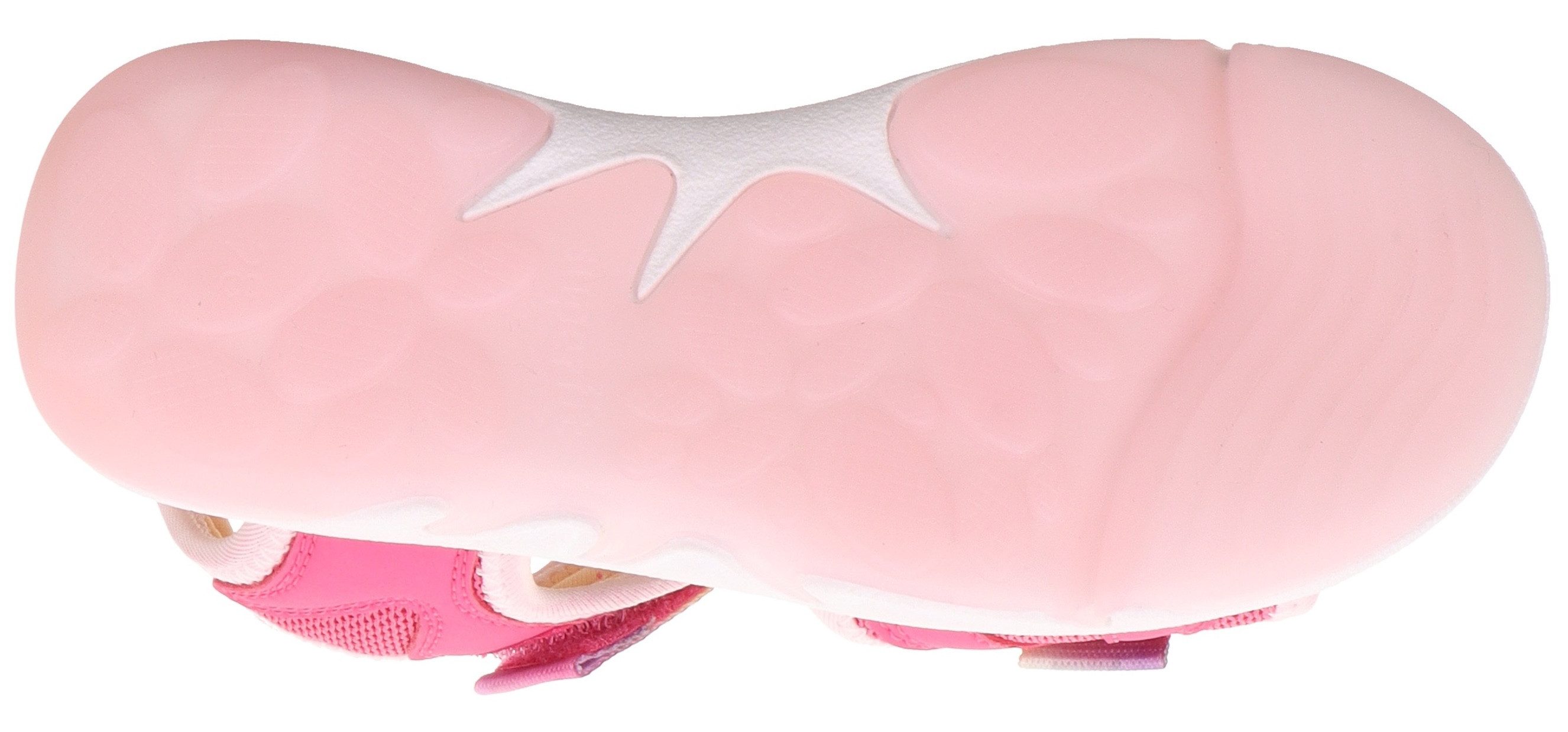 Superfit Sandalen PEBBLES WMS: middel Sandaal met schattige glitter-sluiting, maat sjabloon om te downloaden