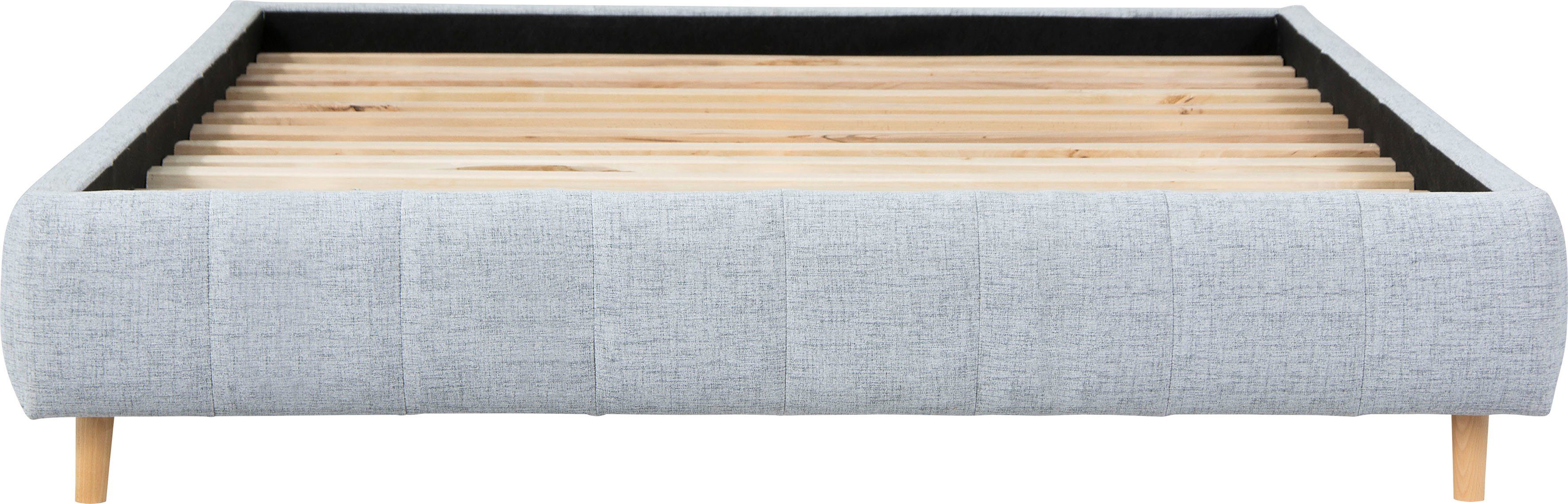 andas Gestoffeerd bed Tarje in 5 breedten, ook in extra lang 220 cm, incl. lattenrol