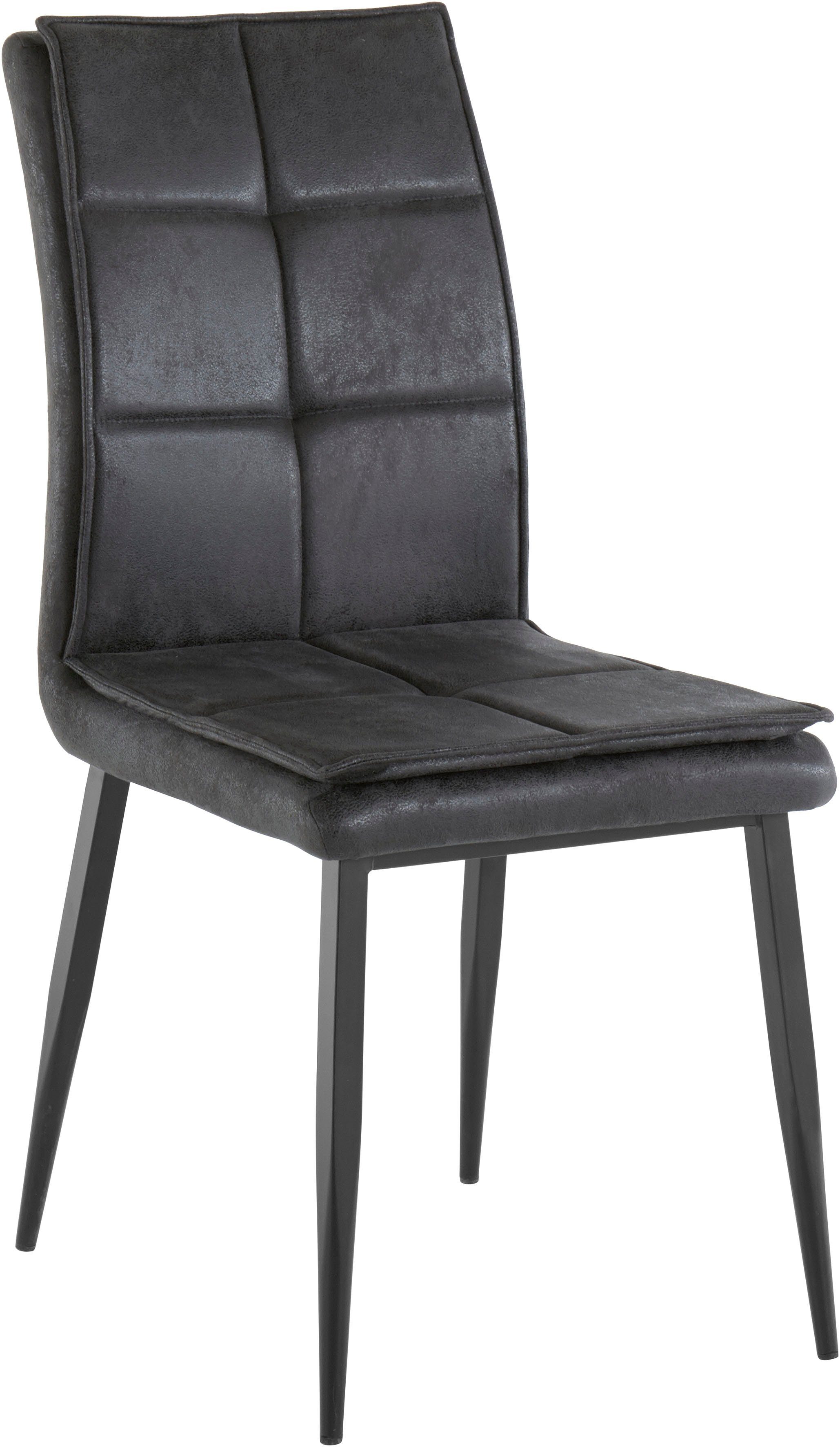 Leonique Eethoek Dino + Lima Set, 5-delig, tafel in eiken-look en 4 eetkamerstoelen (5-delig)
