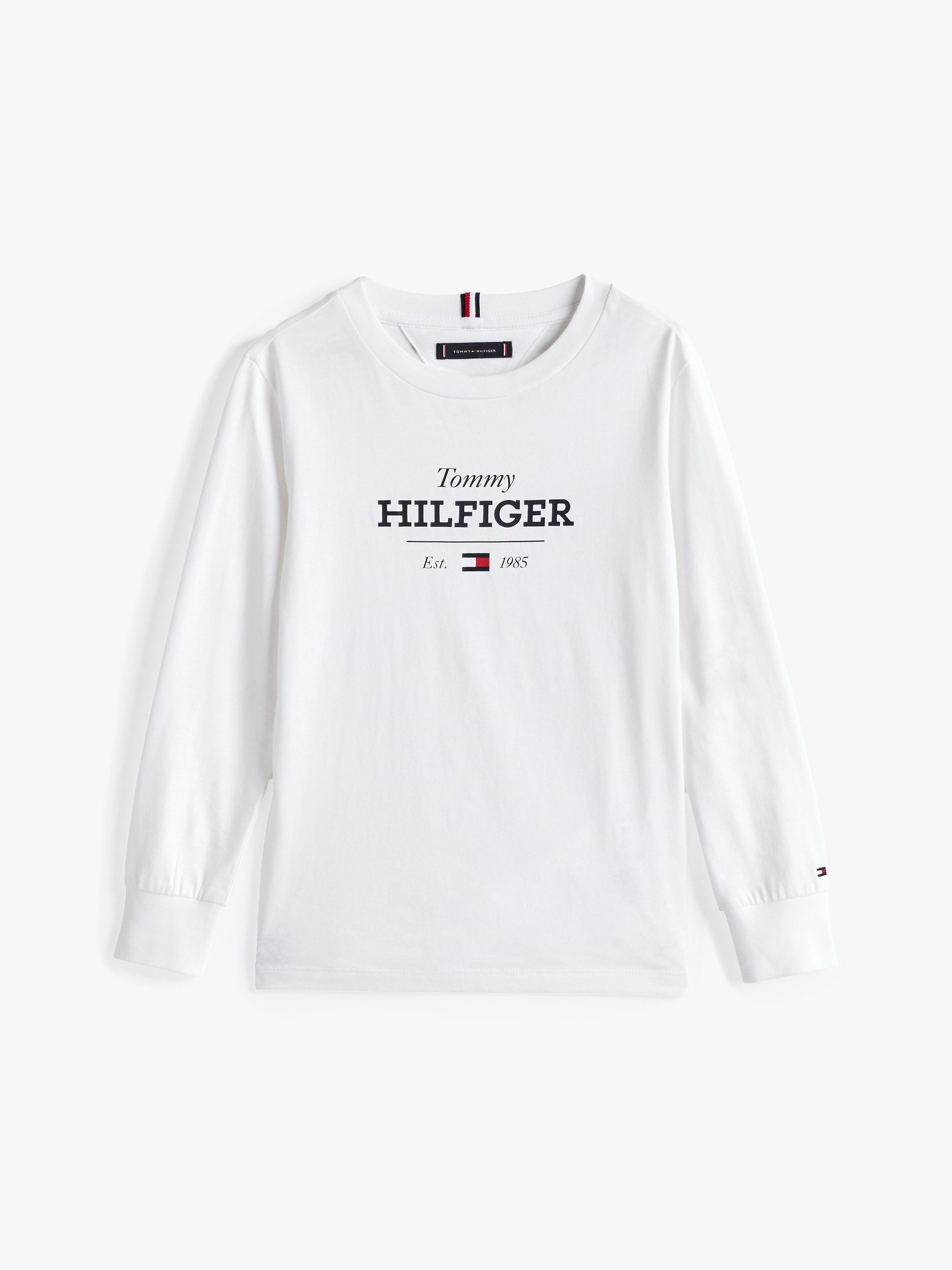 Tommy Hilfiger Shirt met lange mouwen MONOTYPE 1985 REG TEE LS