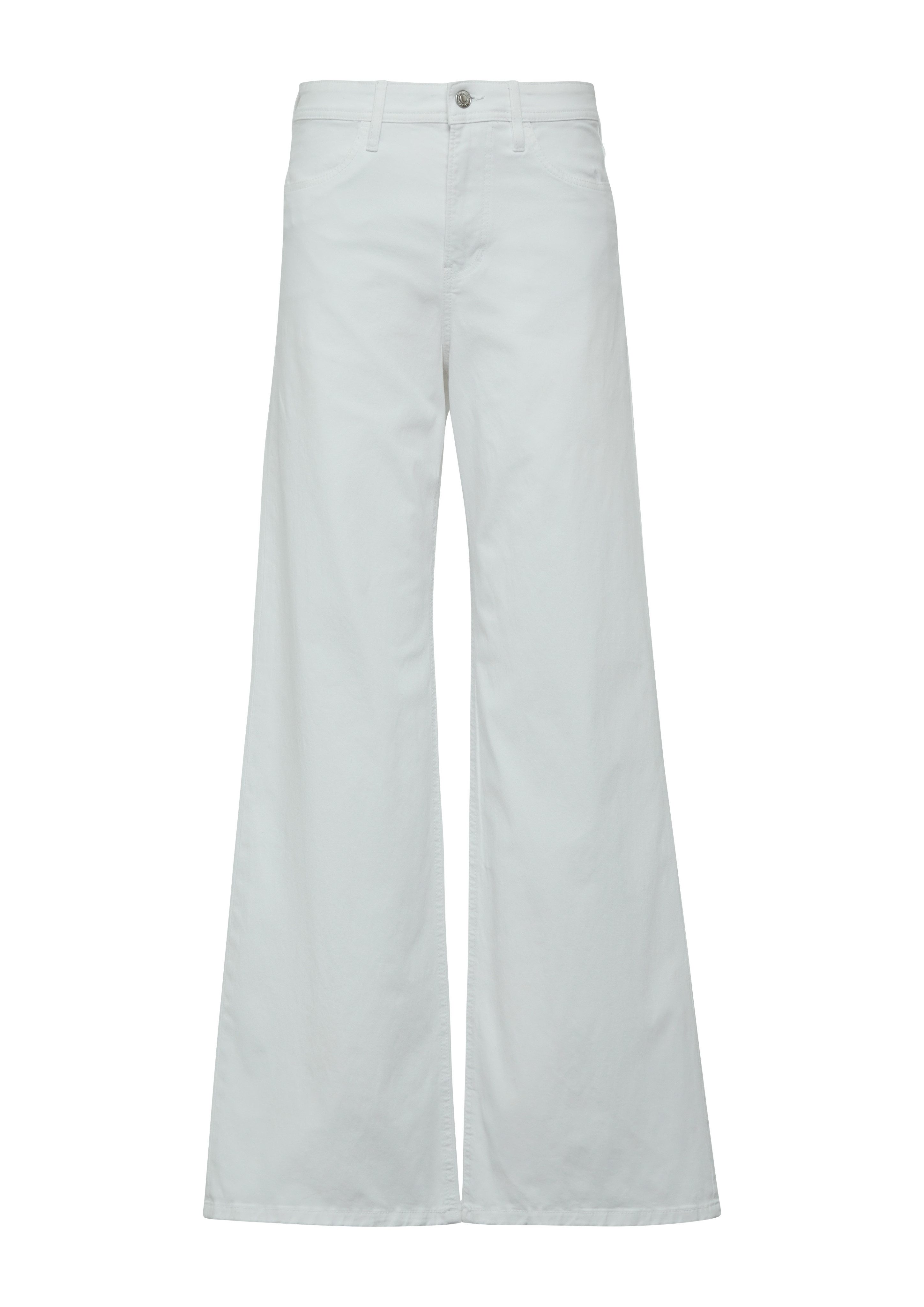 s.Oliver Wijde jeans Suri in de four-pocket stijl