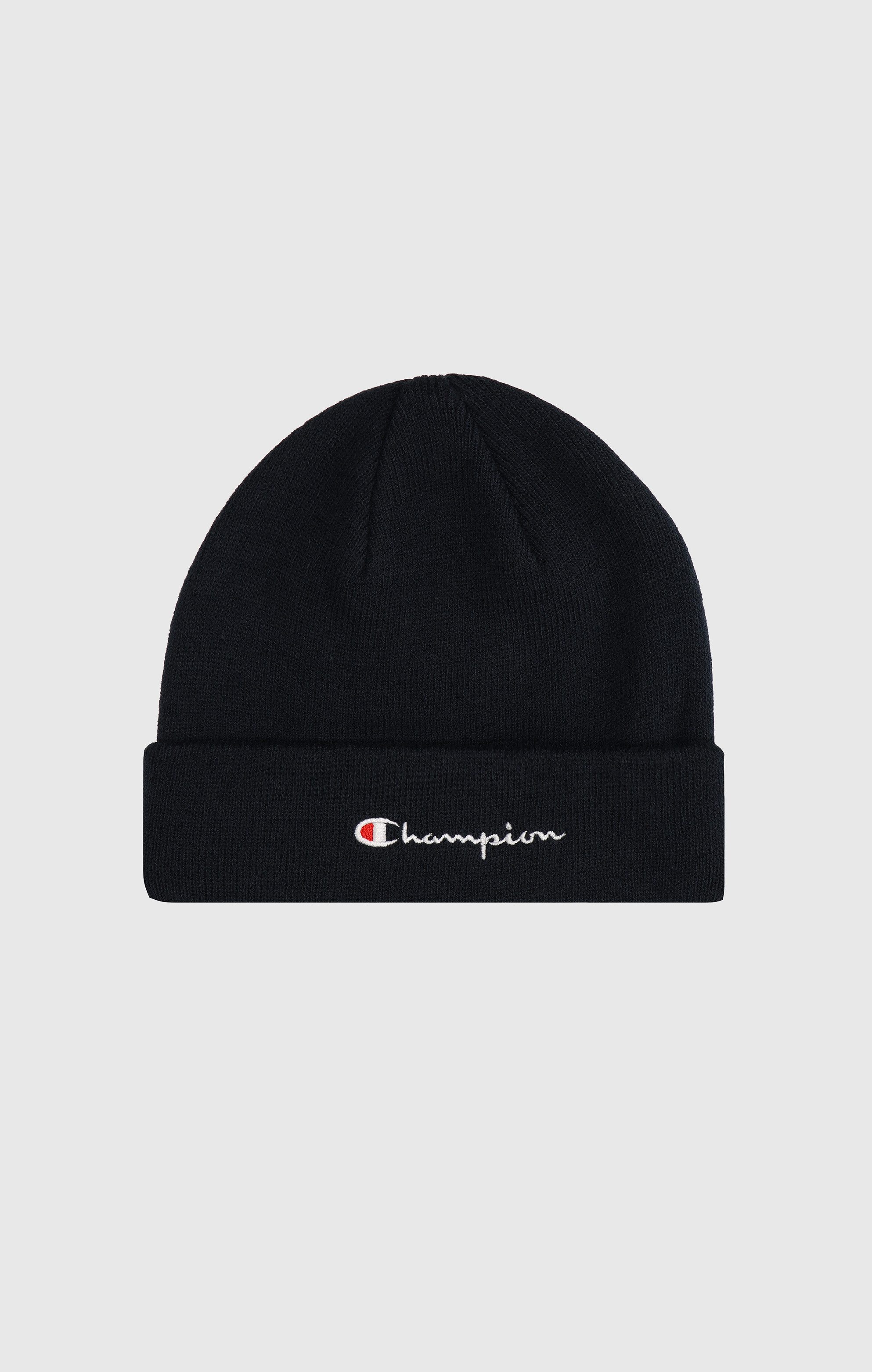 Champion Beanie met labelstitching