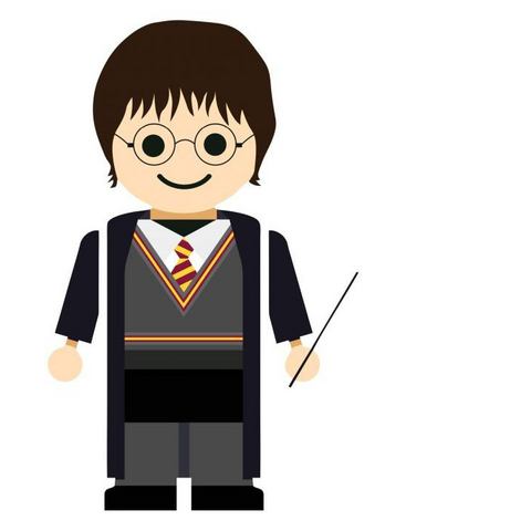 Wall-Art wandfolie Spielfigur Harry Potter Deko (1 stuk)