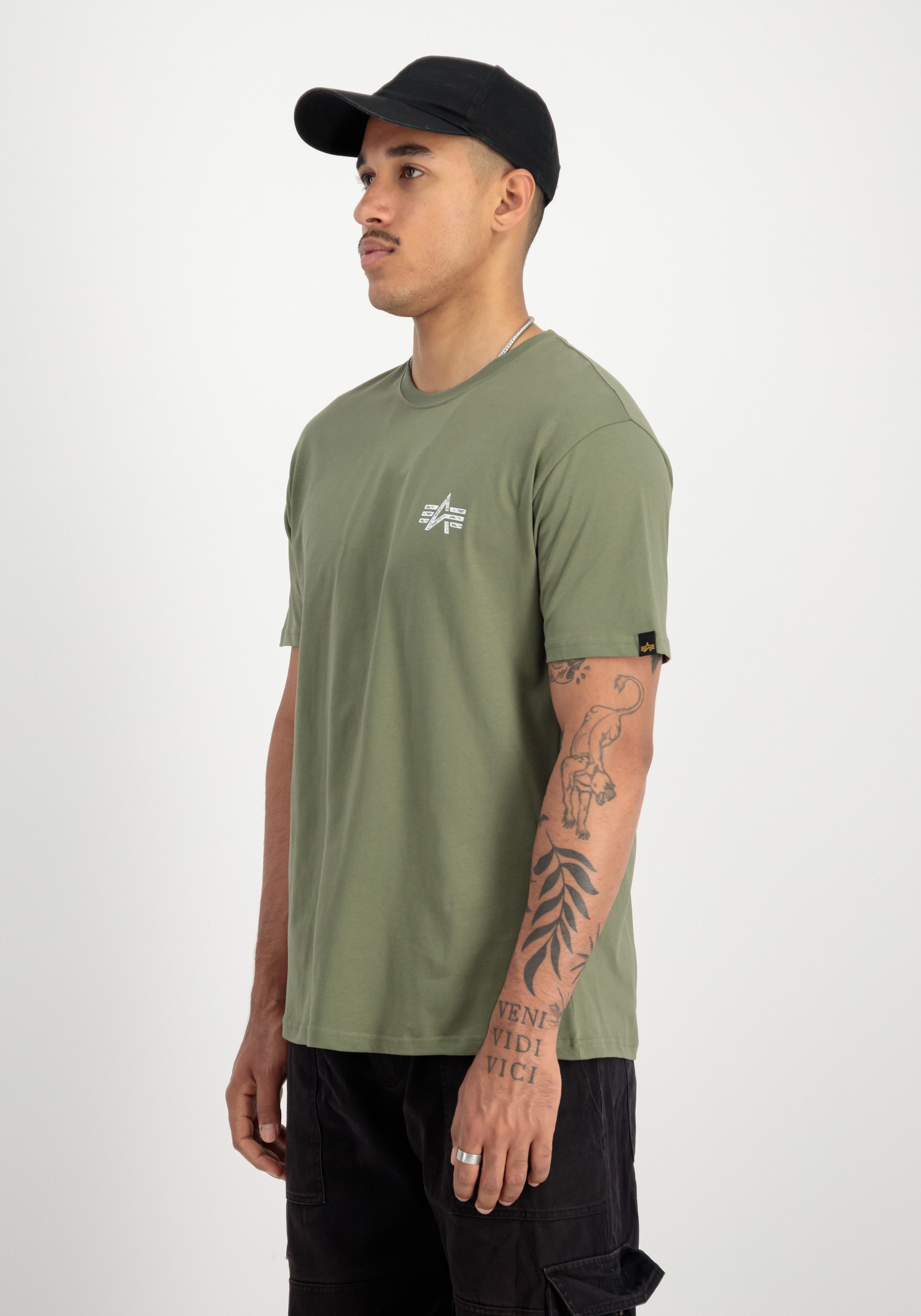 Alpha Industries T-shirt Men T-Shirts Signature Backprint T-Shirt